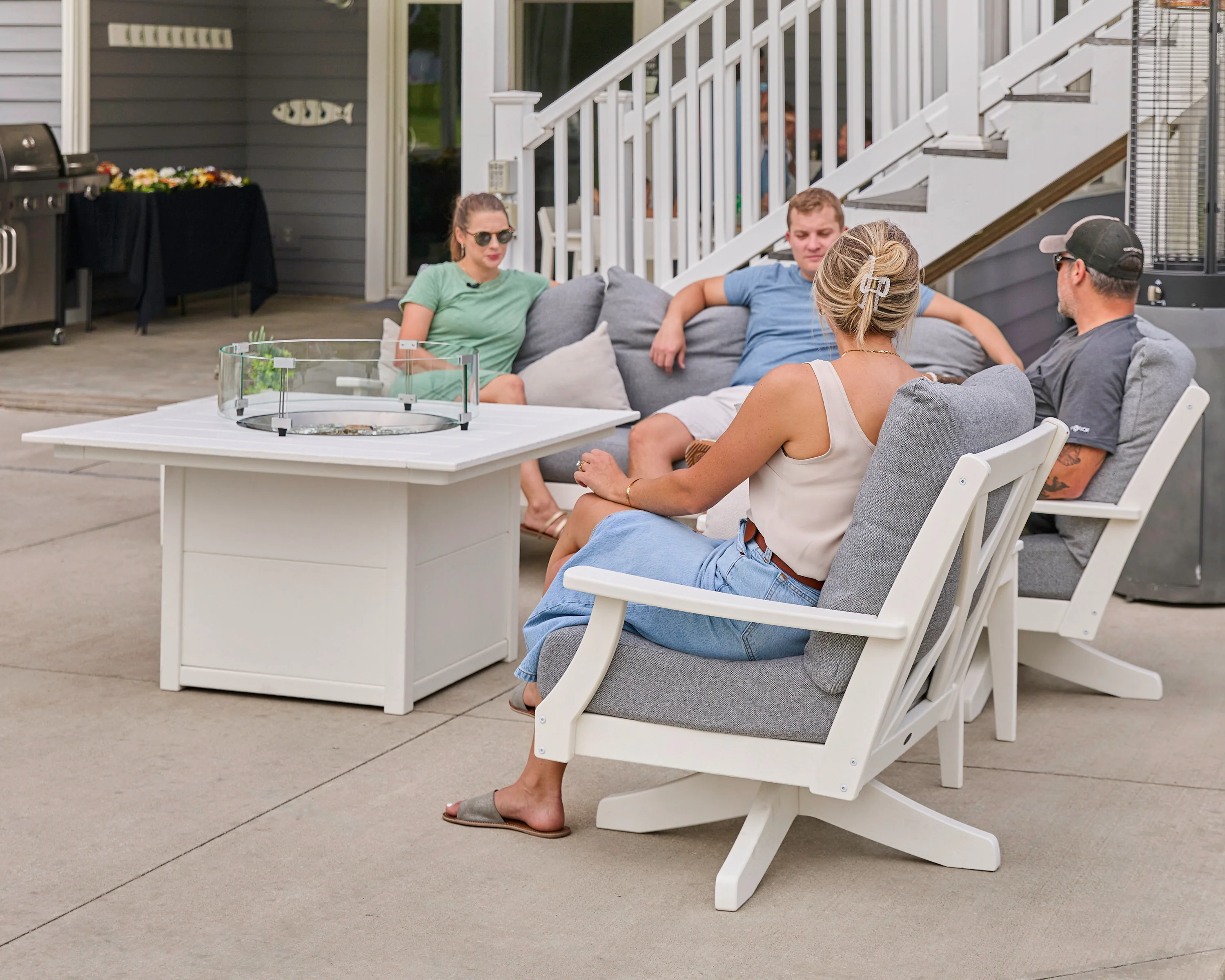 Braxton Deep Seating Swivel Chair - Image 7