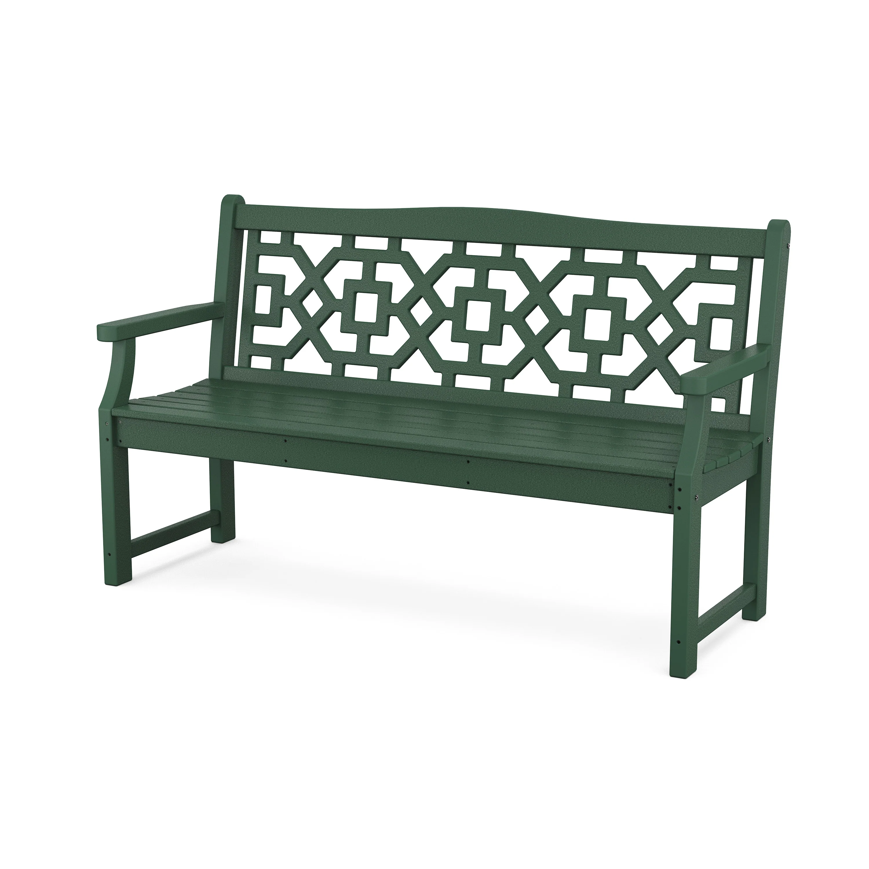 Chinoiserie 60" Garden Bench - Image 10