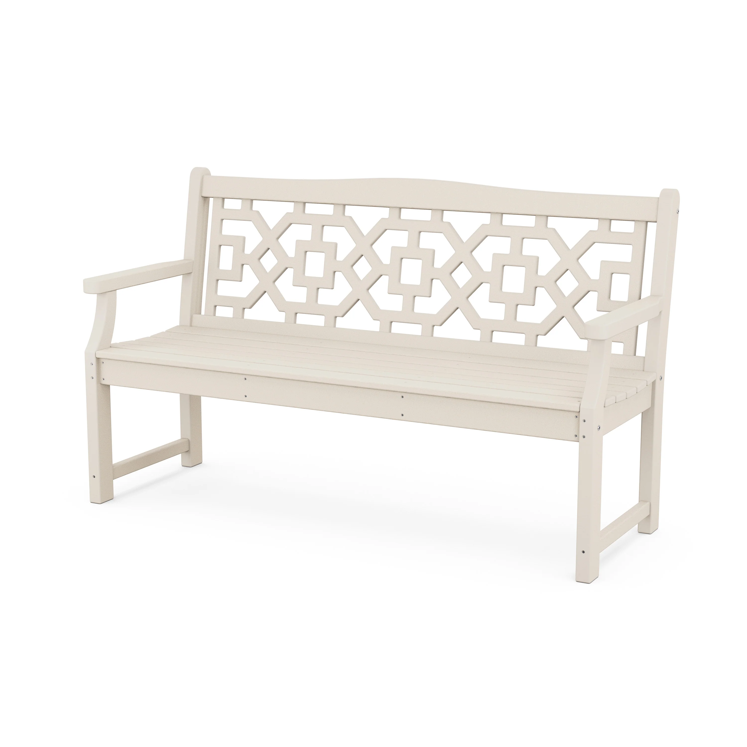 Chinoiserie 60" Garden Bench - Image 11
