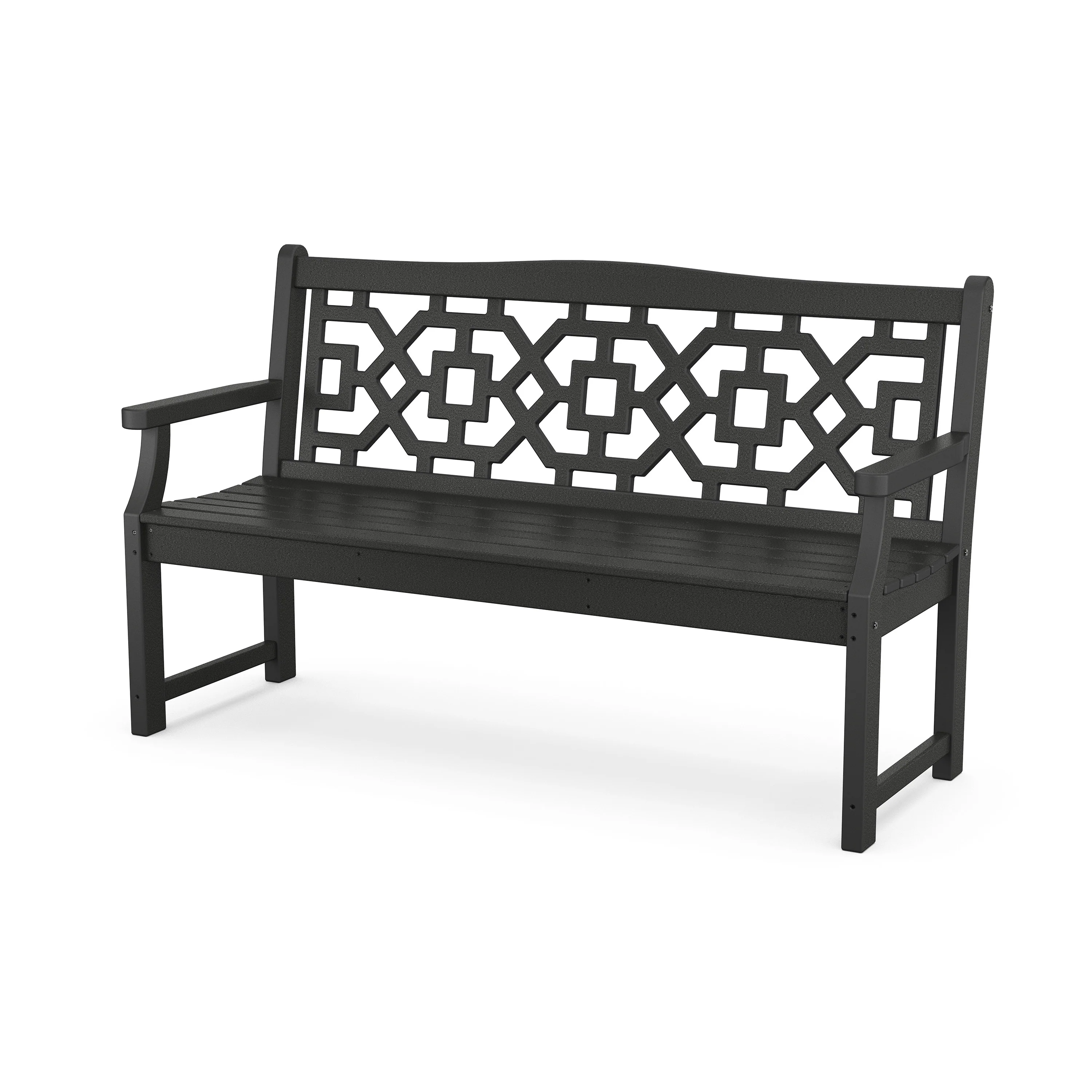 Chinoiserie 60" Garden Bench - Image 8
