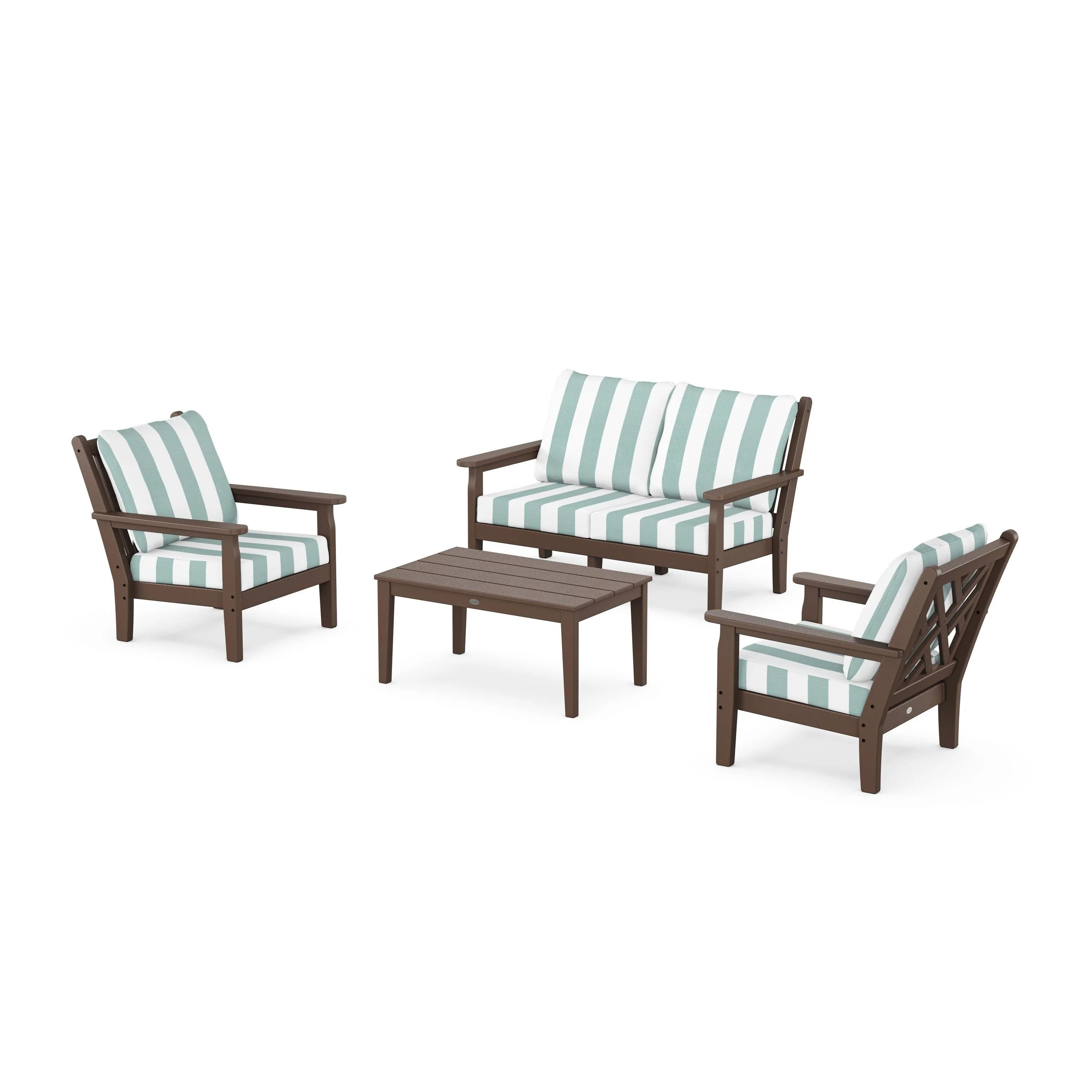 Chippendale 4-Piece Deep Seating Set with Loveseat - Image 48