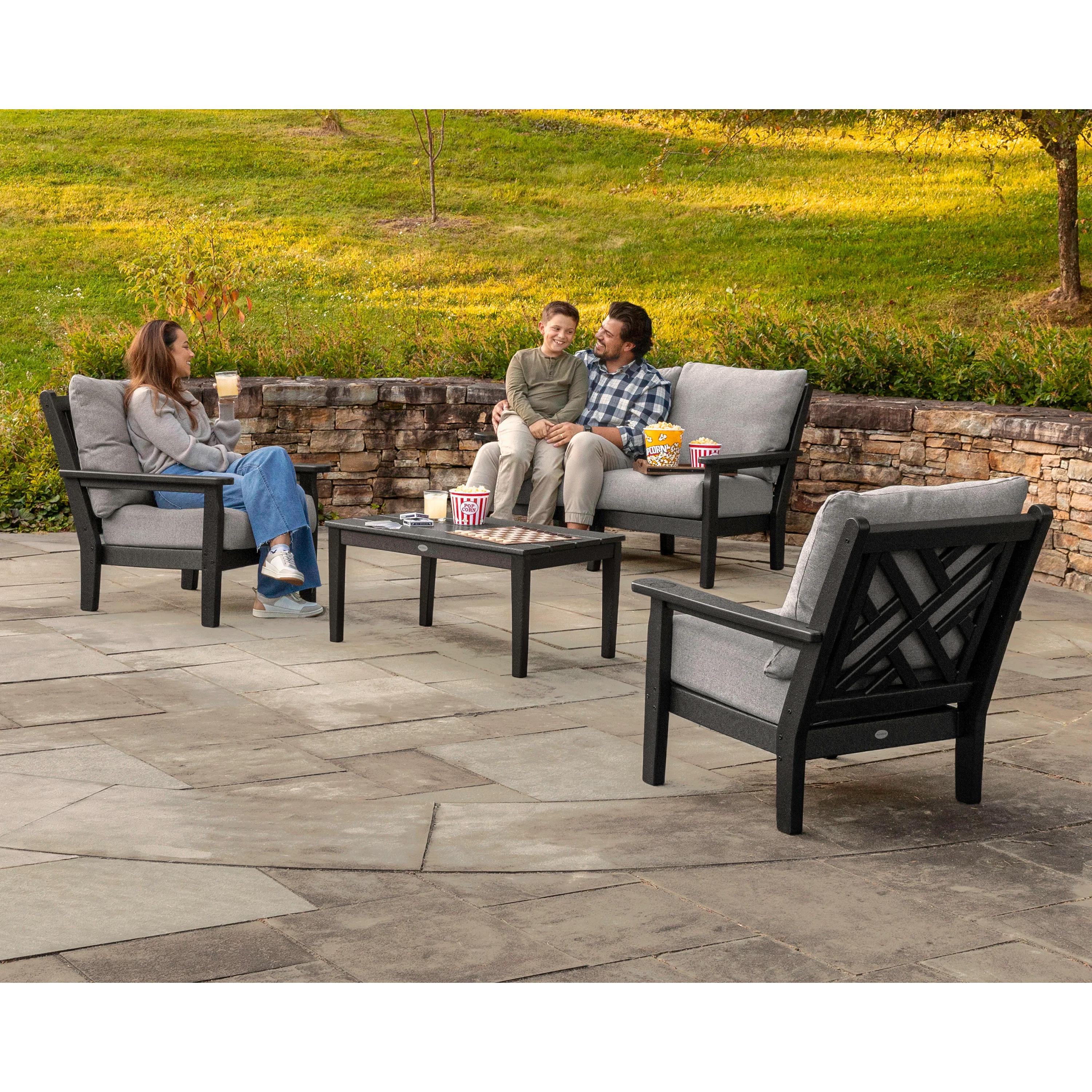 Chippendale Deep Seating Loveseat - Image 6