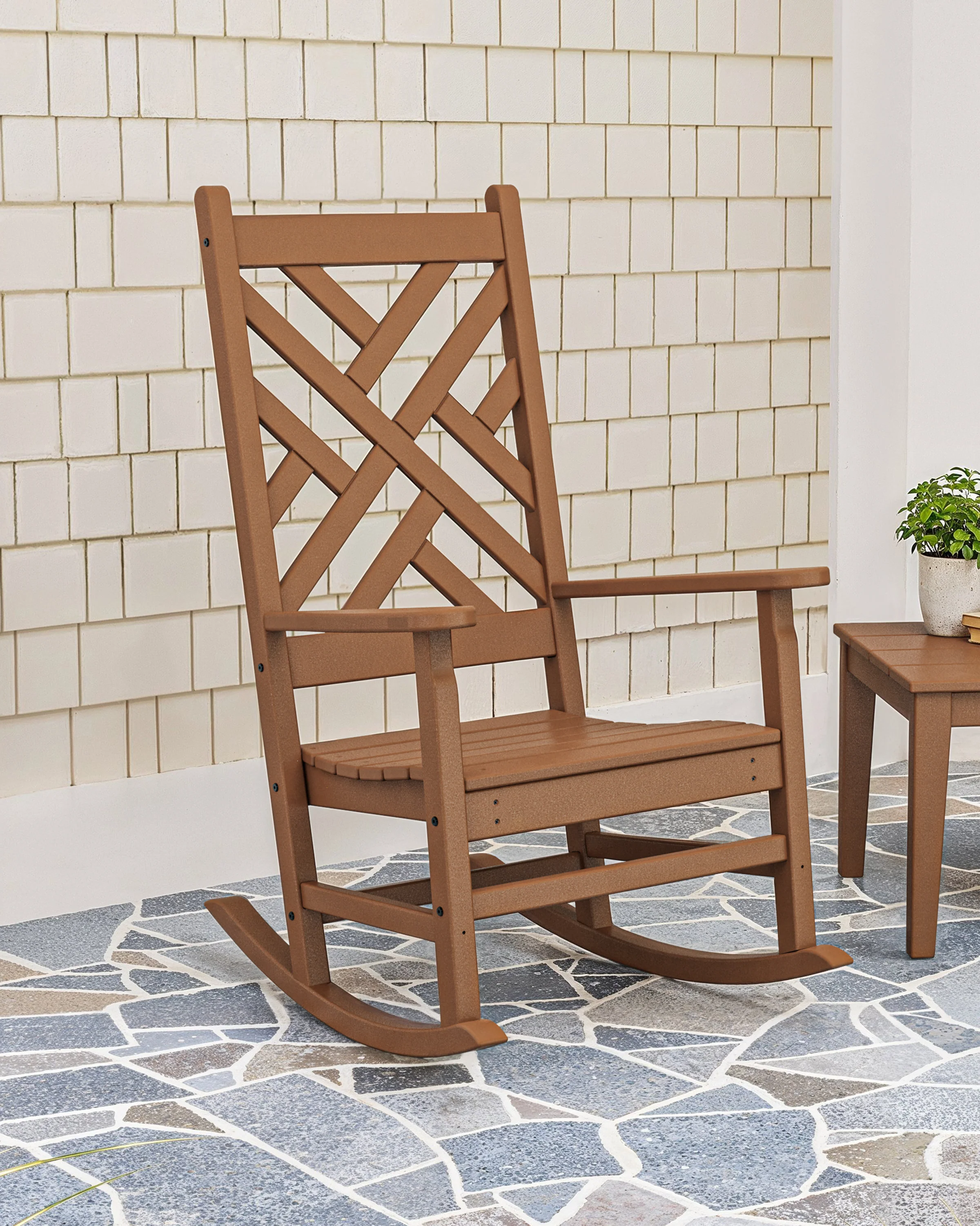 Chippendale Porch Rocking Chair - Image 3