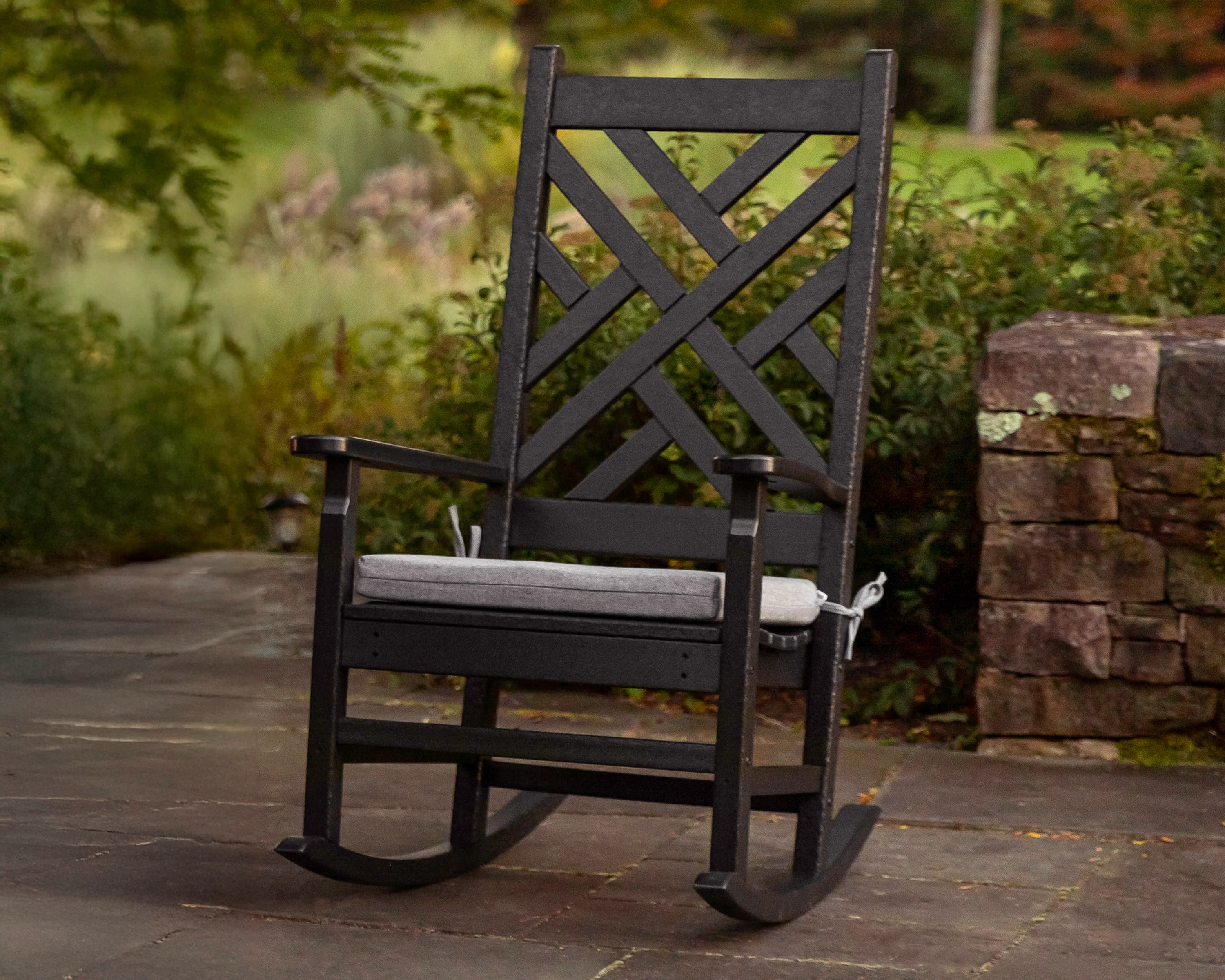 Chippendale Porch Rocking Chair - Image 5