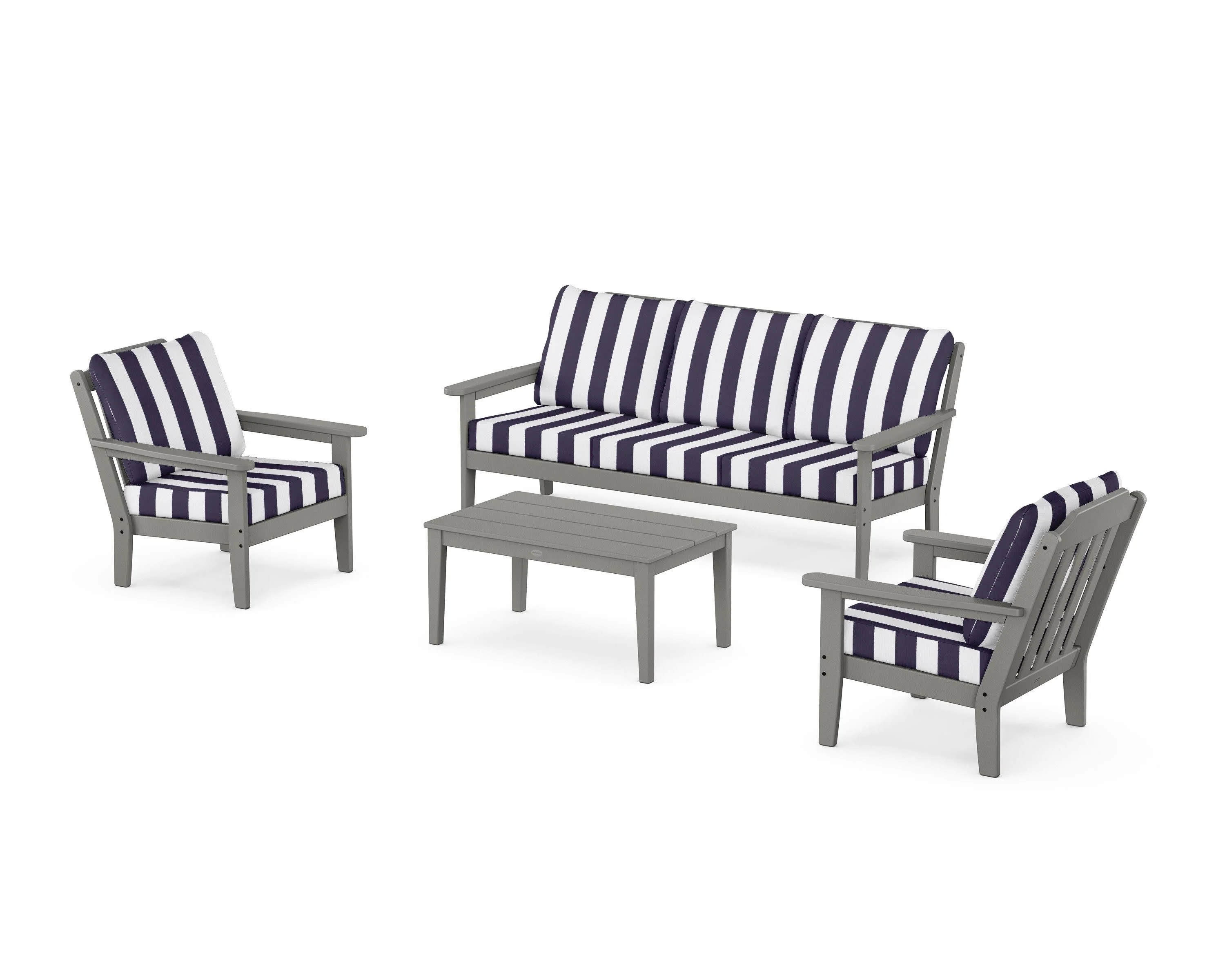Cottage 4-Piece Deep Seating Set with Sofa - Image 132