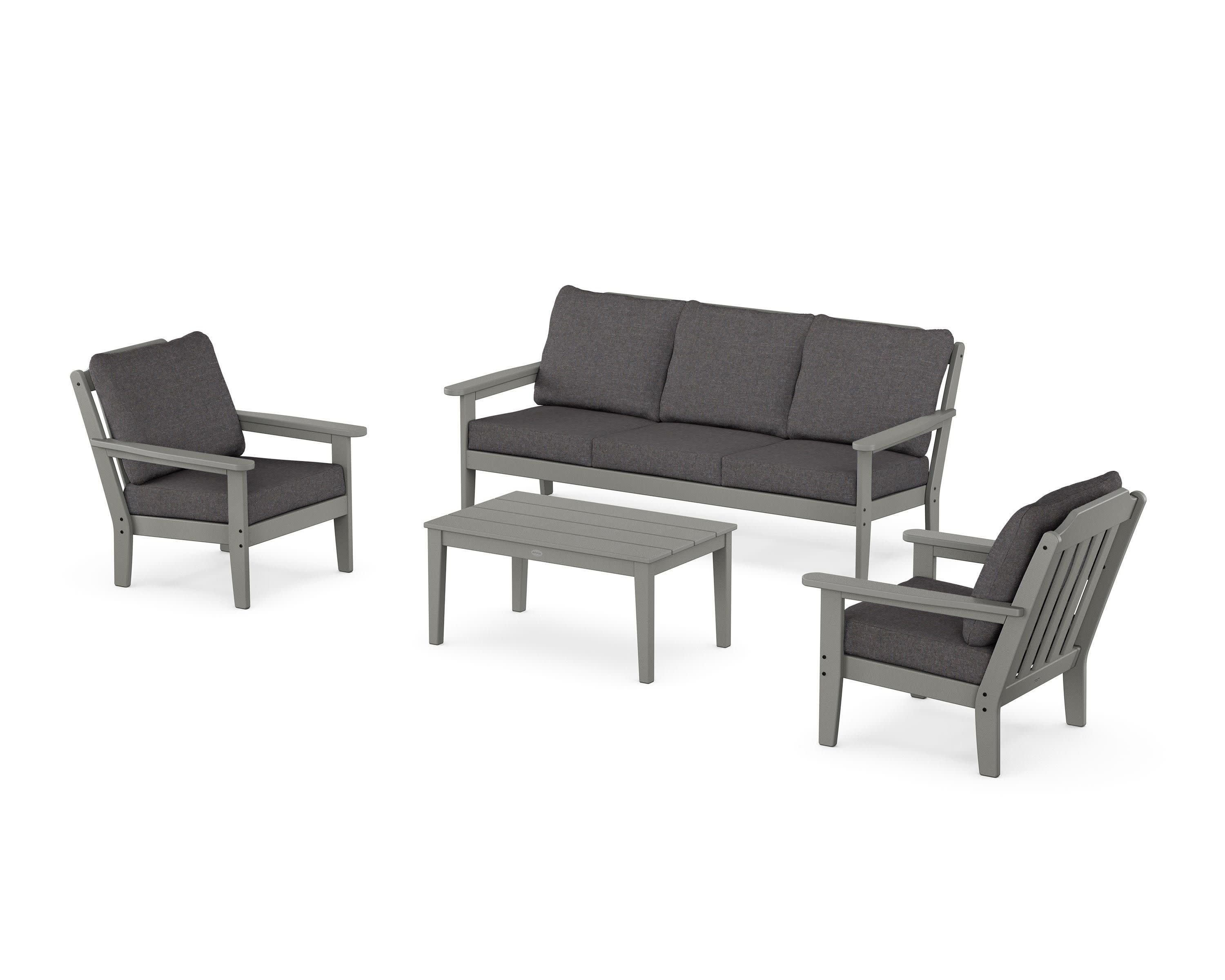 Cottage 4-Piece Deep Seating Set with Sofa - Image 136