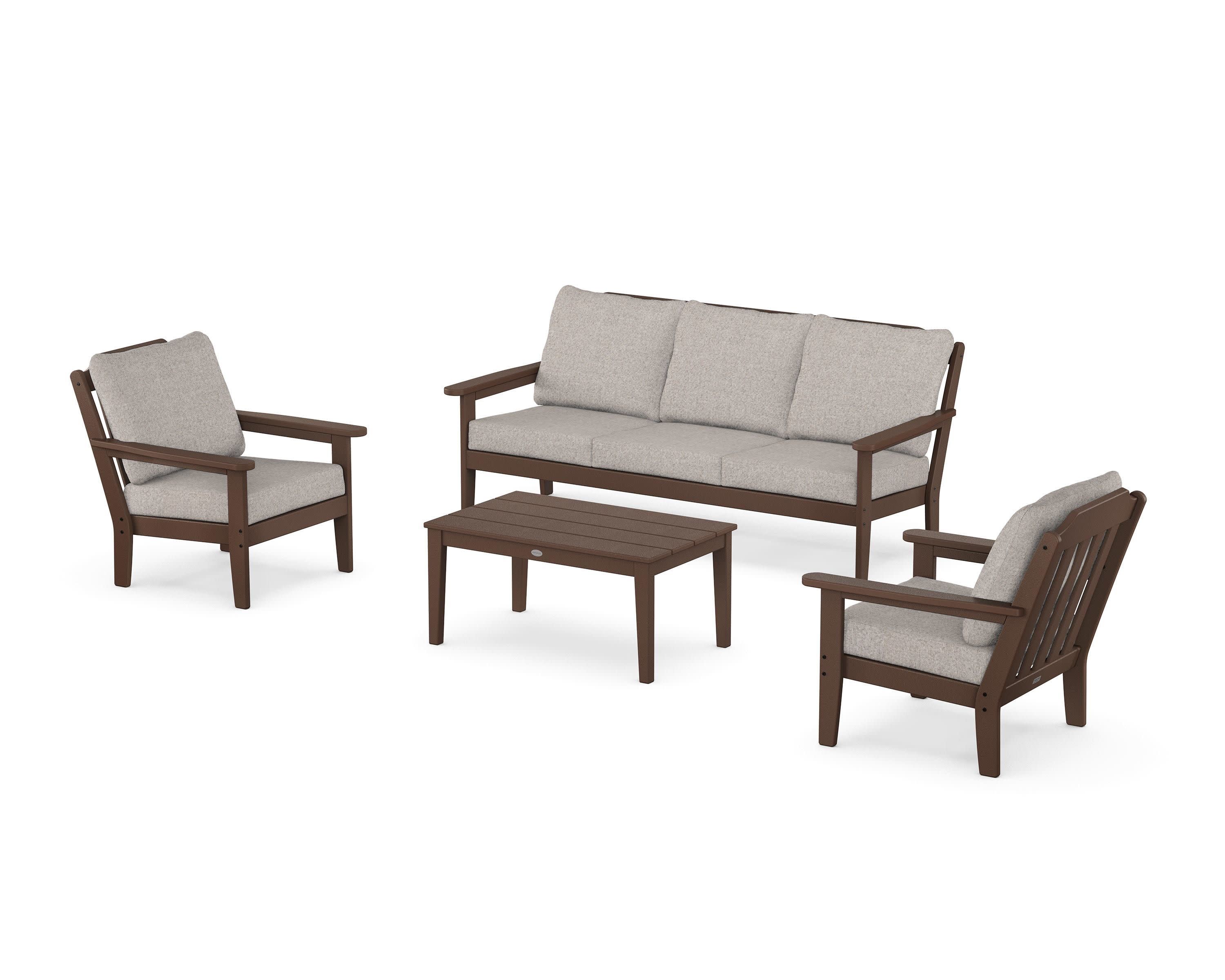 Cottage 4-Piece Deep Seating Set with Sofa - Image 14