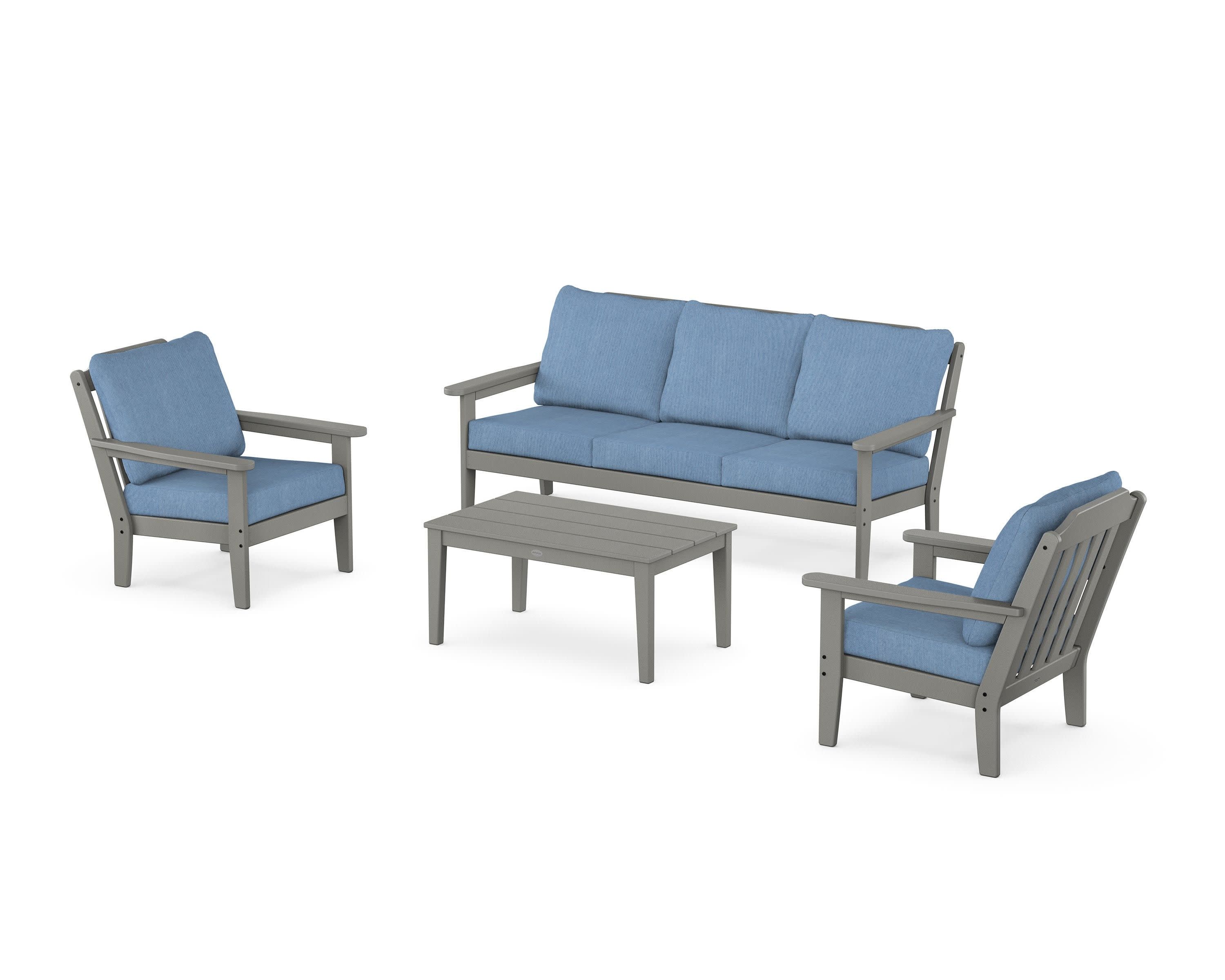 Cottage 4-Piece Deep Seating Set with Sofa - Image 140