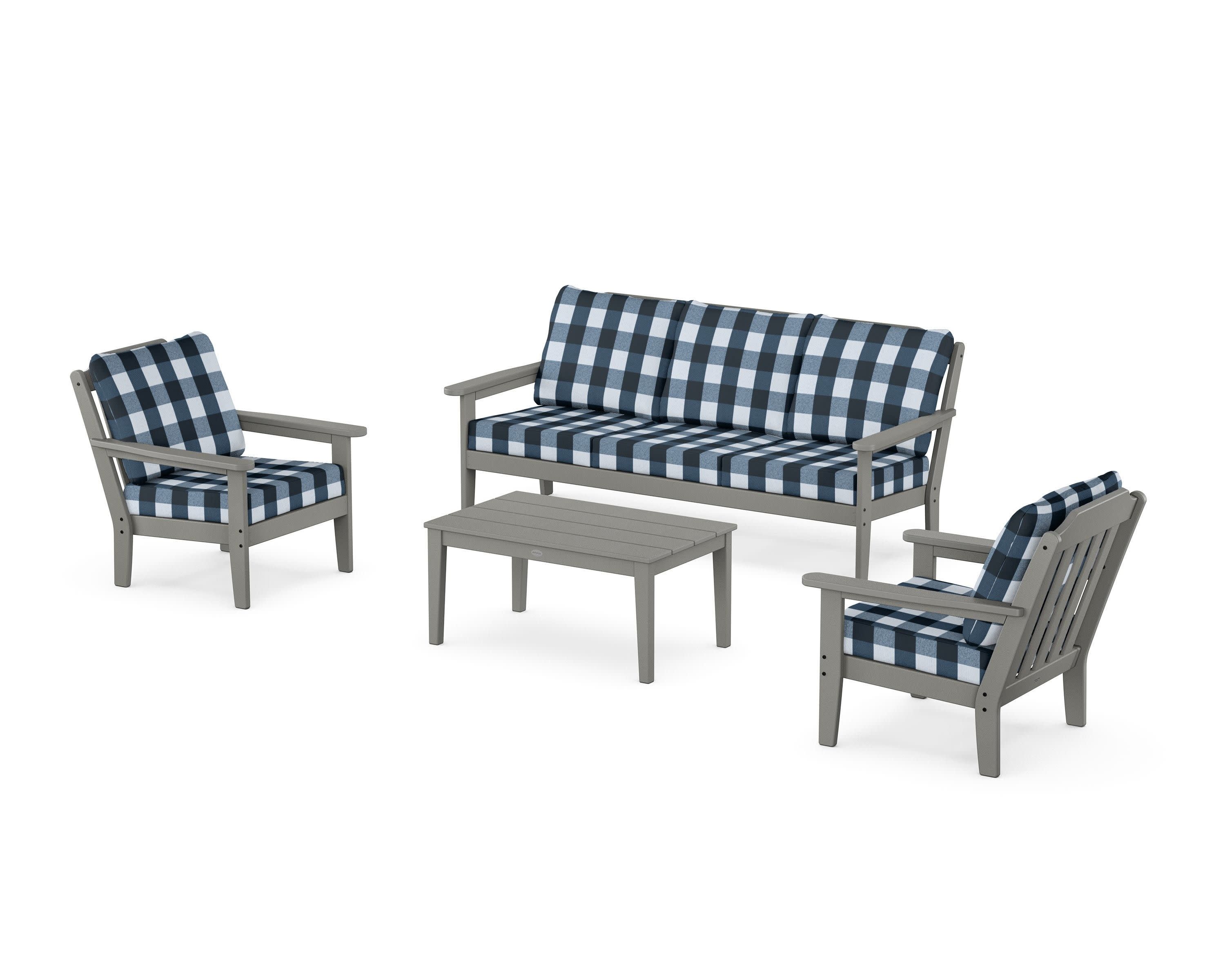 Cottage 4-Piece Deep Seating Set with Sofa - Image 142