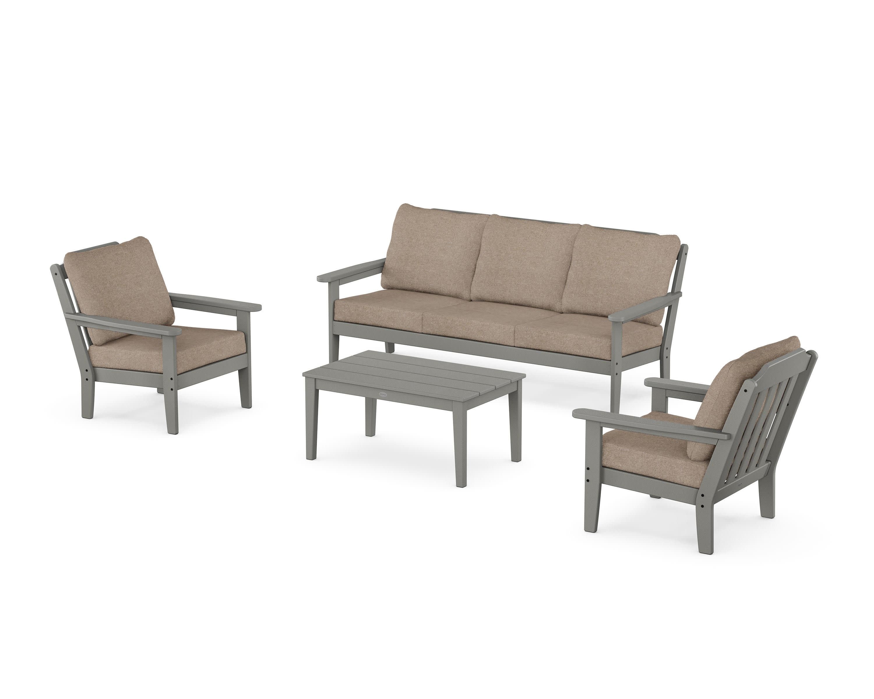 Cottage 4-Piece Deep Seating Set with Sofa - Image 143