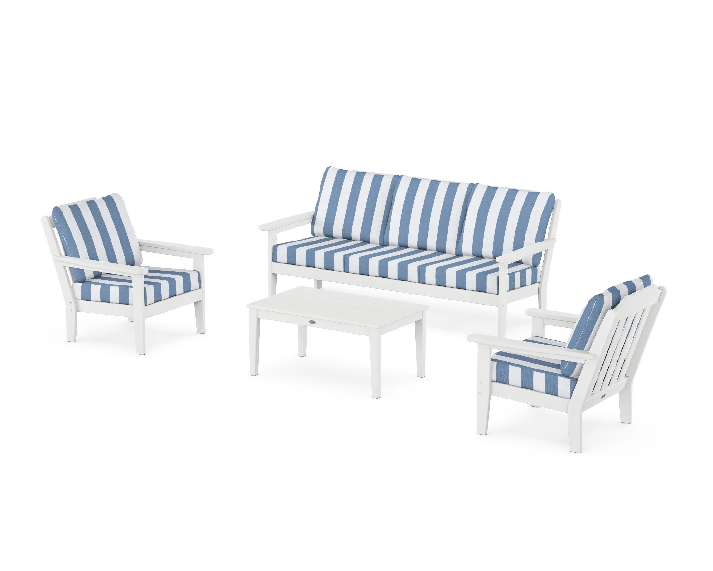 Cottage 4-Piece Deep Seating Set with Sofa - Image 16