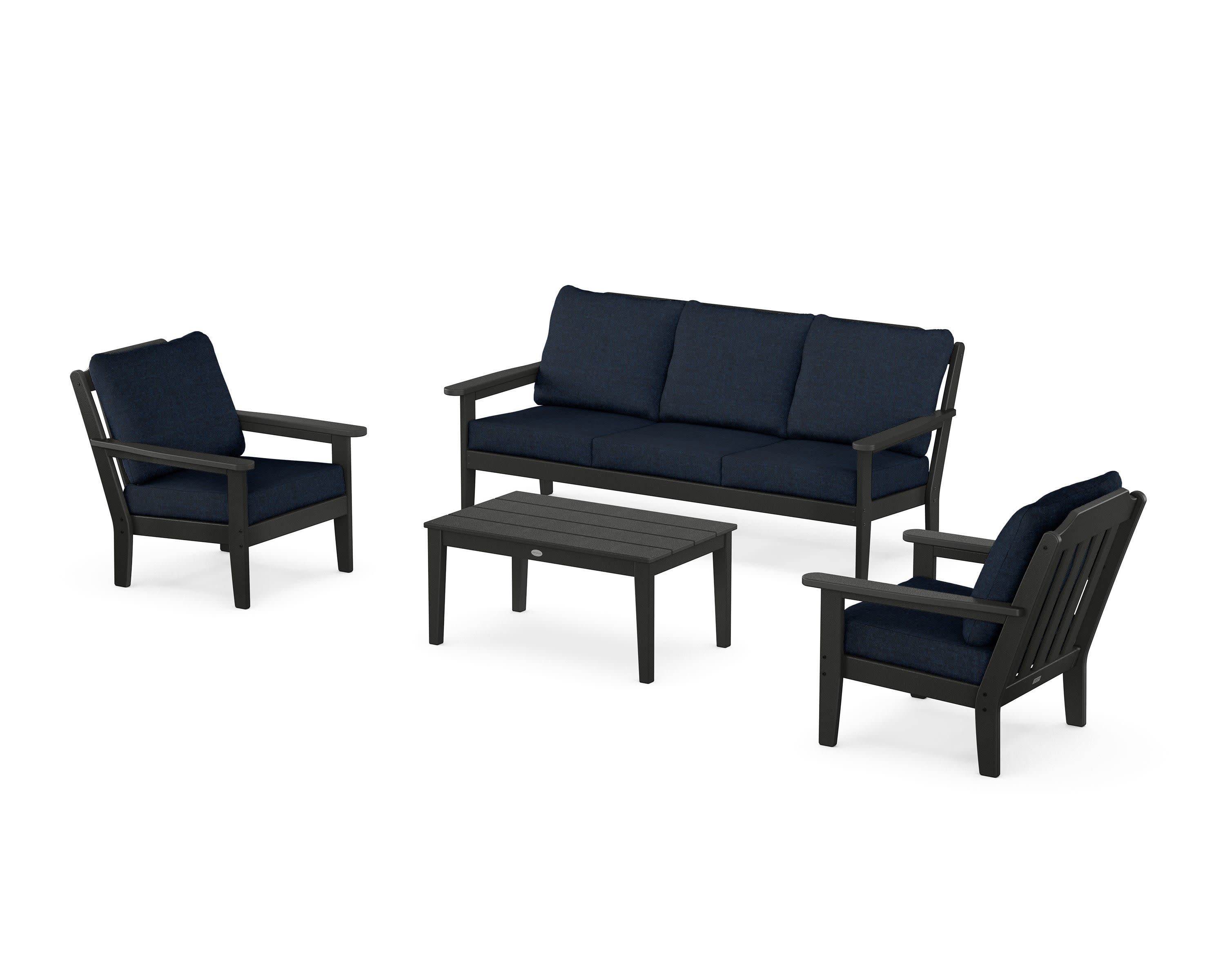 Cottage 4-Piece Deep Seating Set with Sofa - Image 161