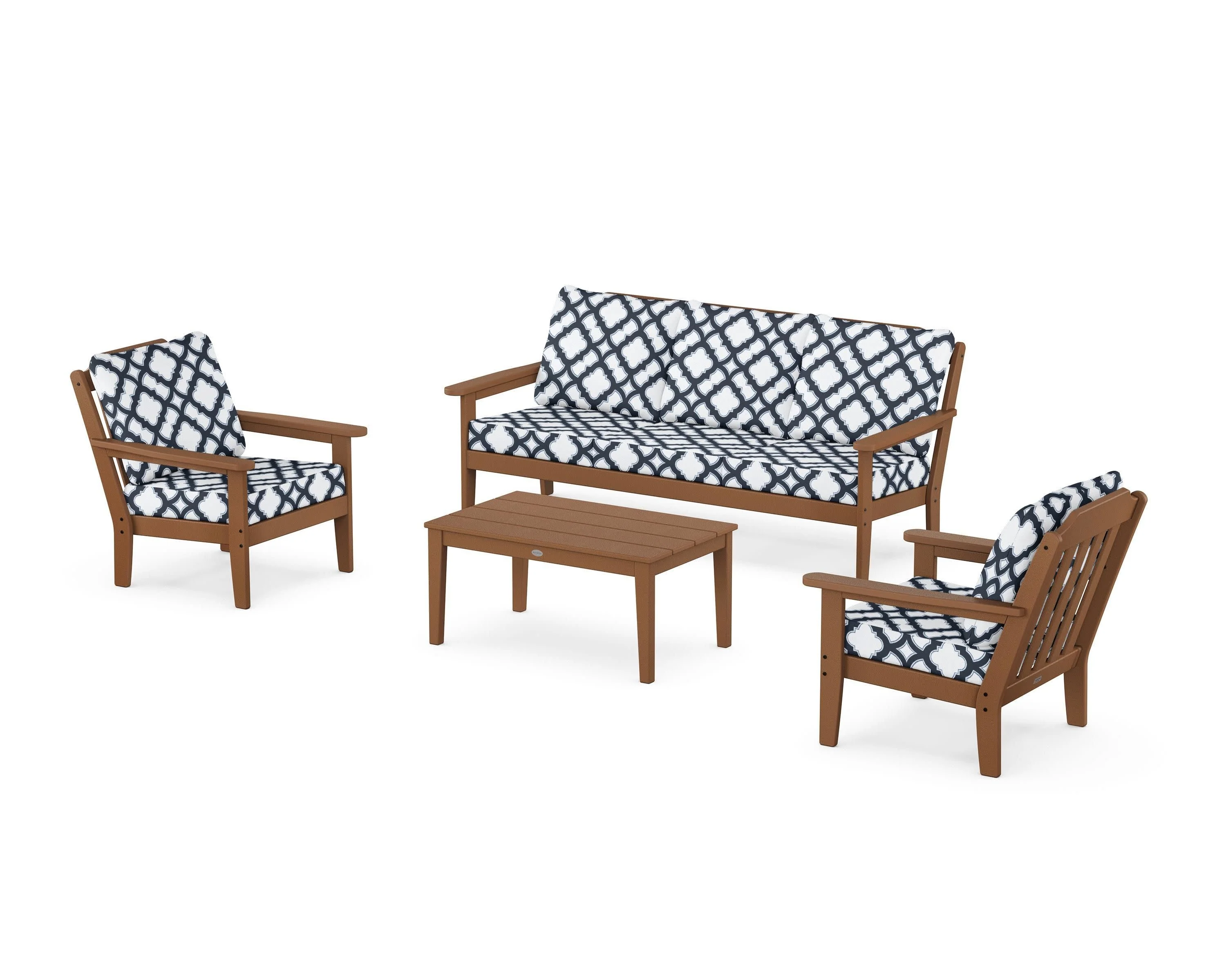 Cottage 4-Piece Deep Seating Set with Sofa - Image 164