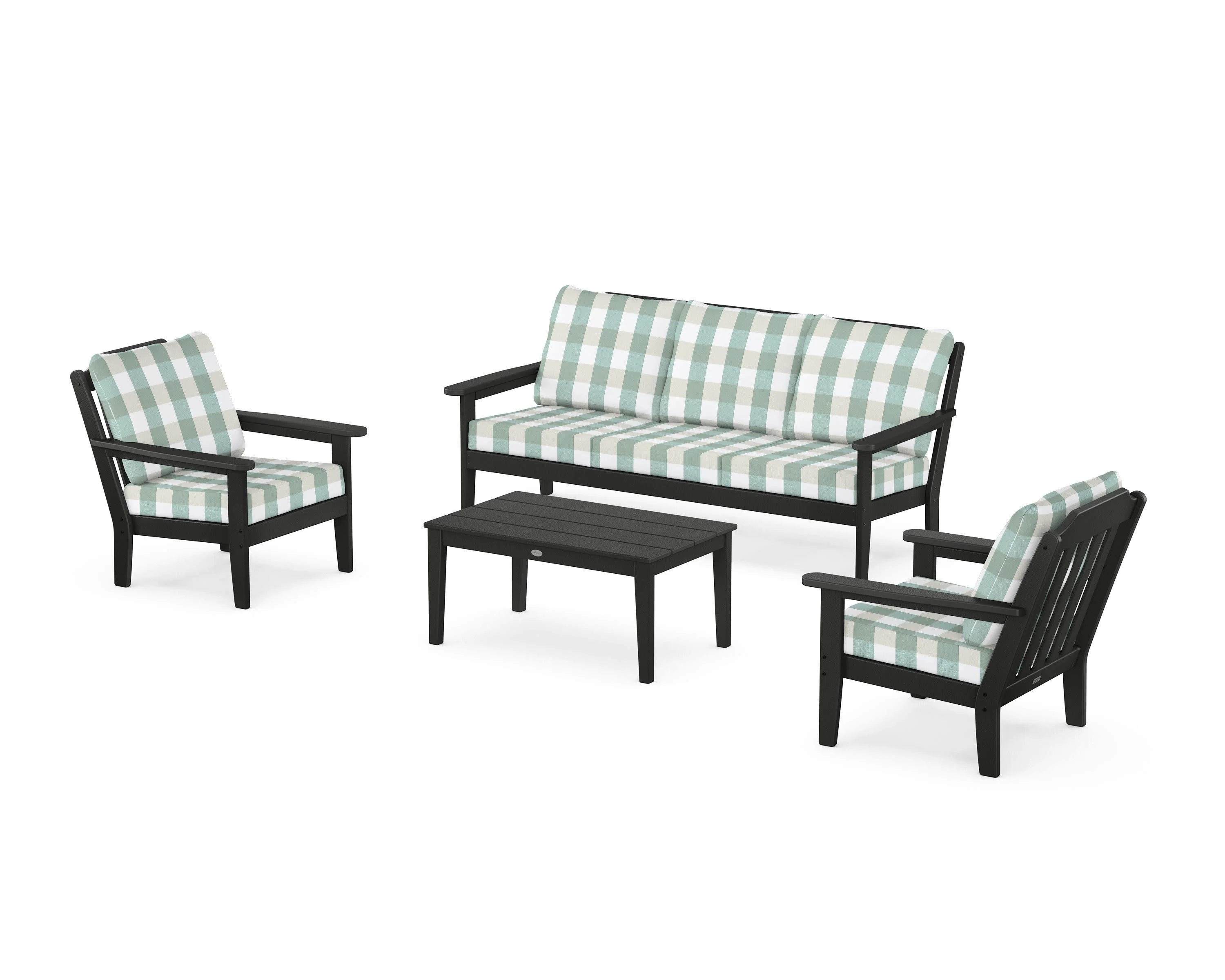 Cottage 4-Piece Deep Seating Set with Sofa - Image 171
