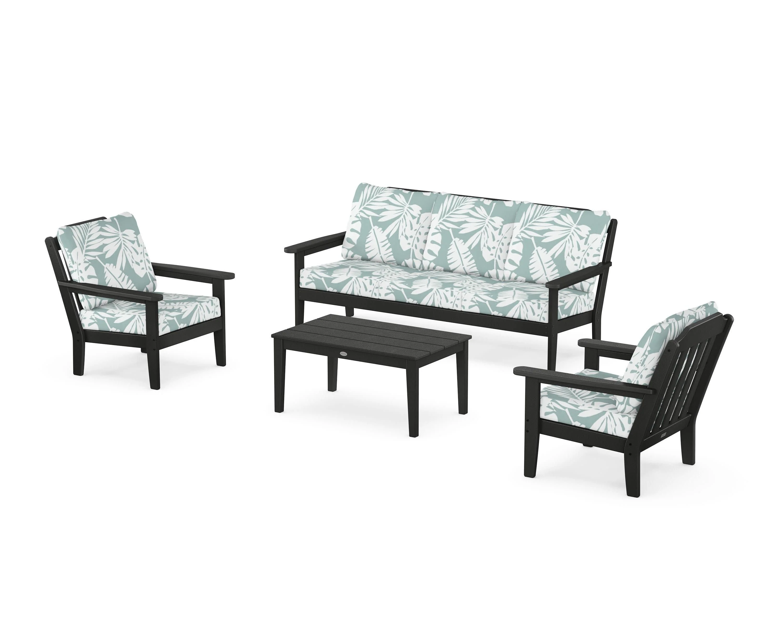 Cottage 4-Piece Deep Seating Set with Sofa - Image 179