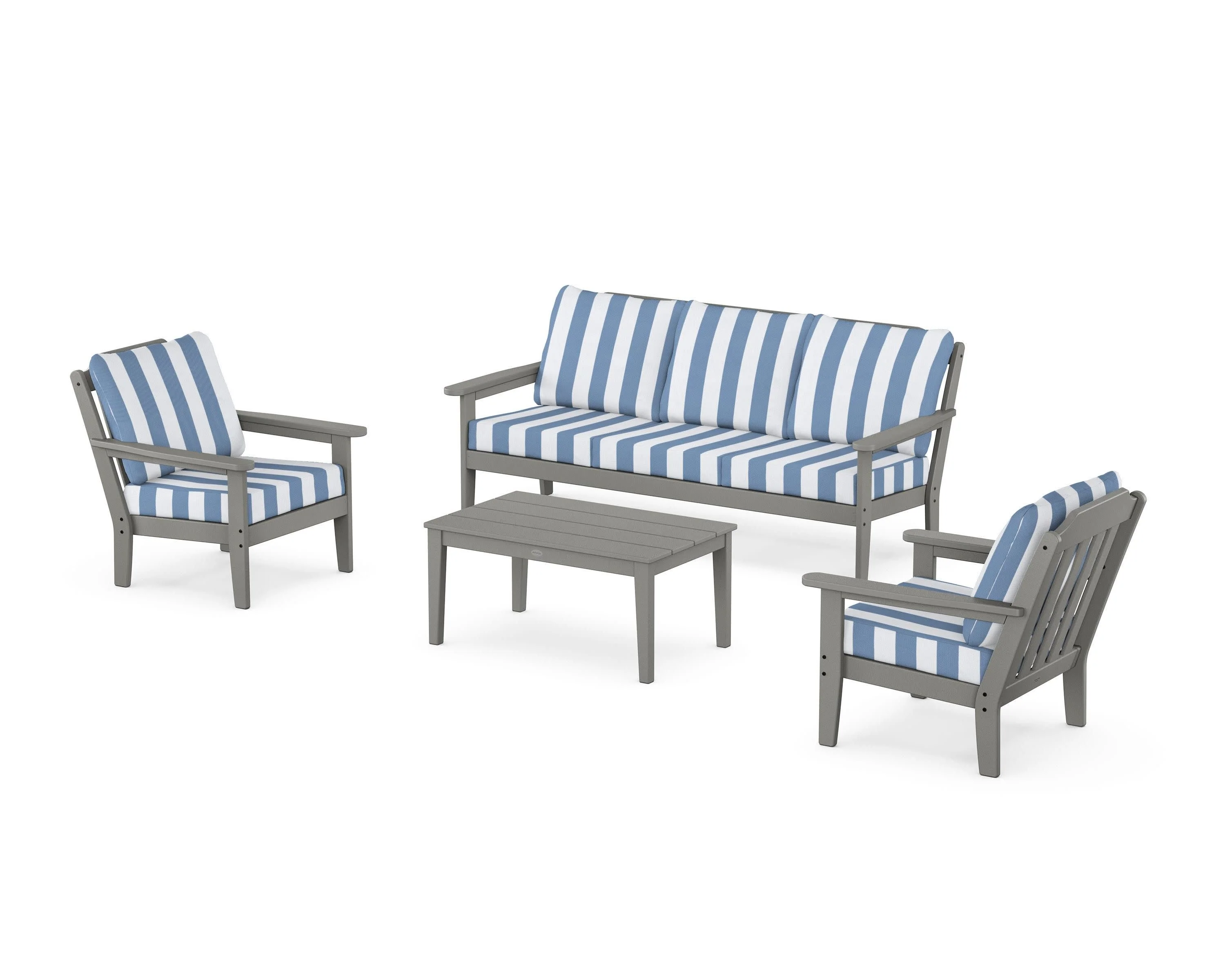 Cottage 4-Piece Deep Seating Set with Sofa - Image 183