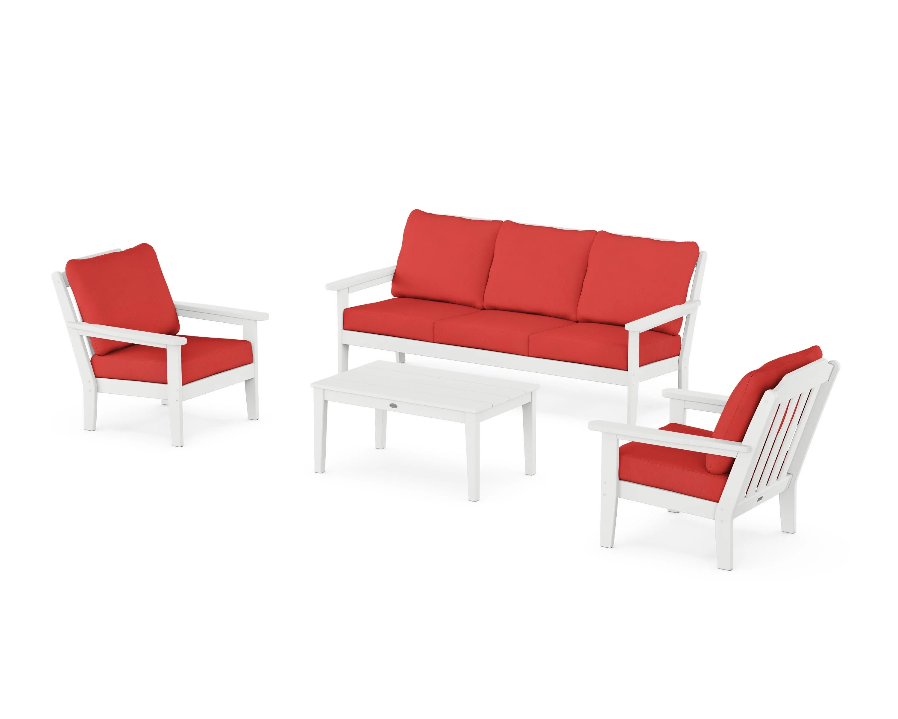 Cottage 4-Piece Deep Seating Set with Sofa - Image 190