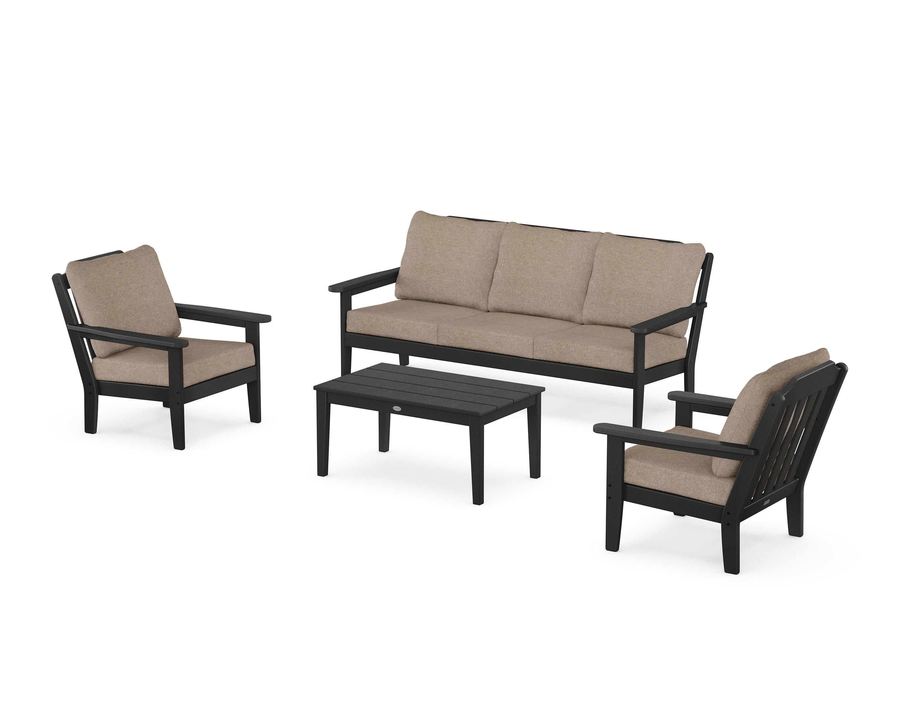 Cottage 4-Piece Deep Seating Set with Sofa - Image 191