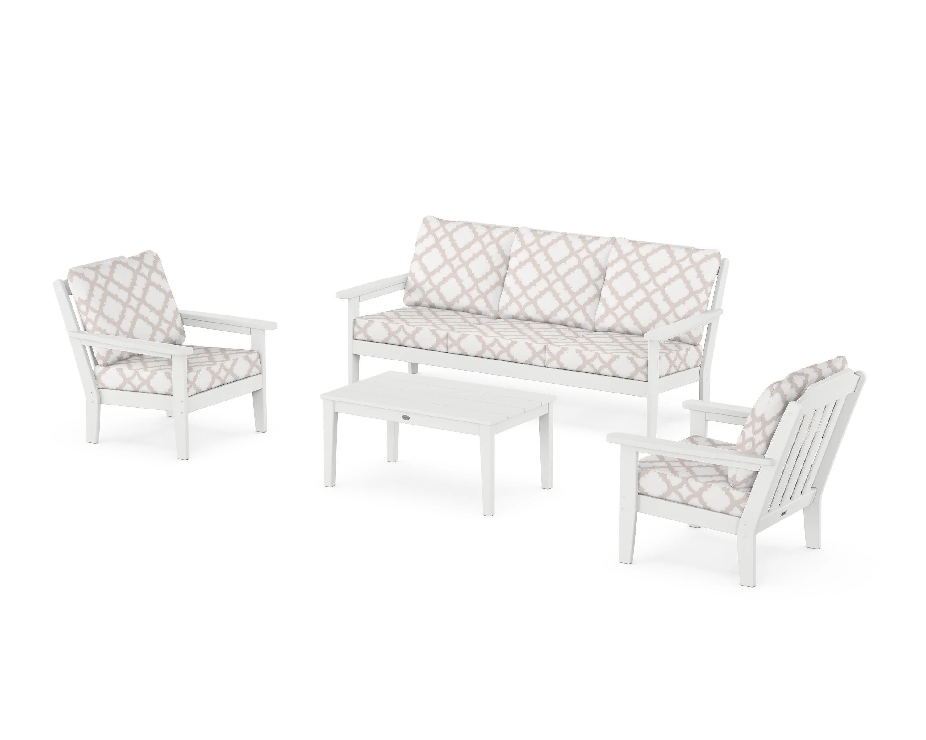 Cottage 4-Piece Deep Seating Set with Sofa - Image 195