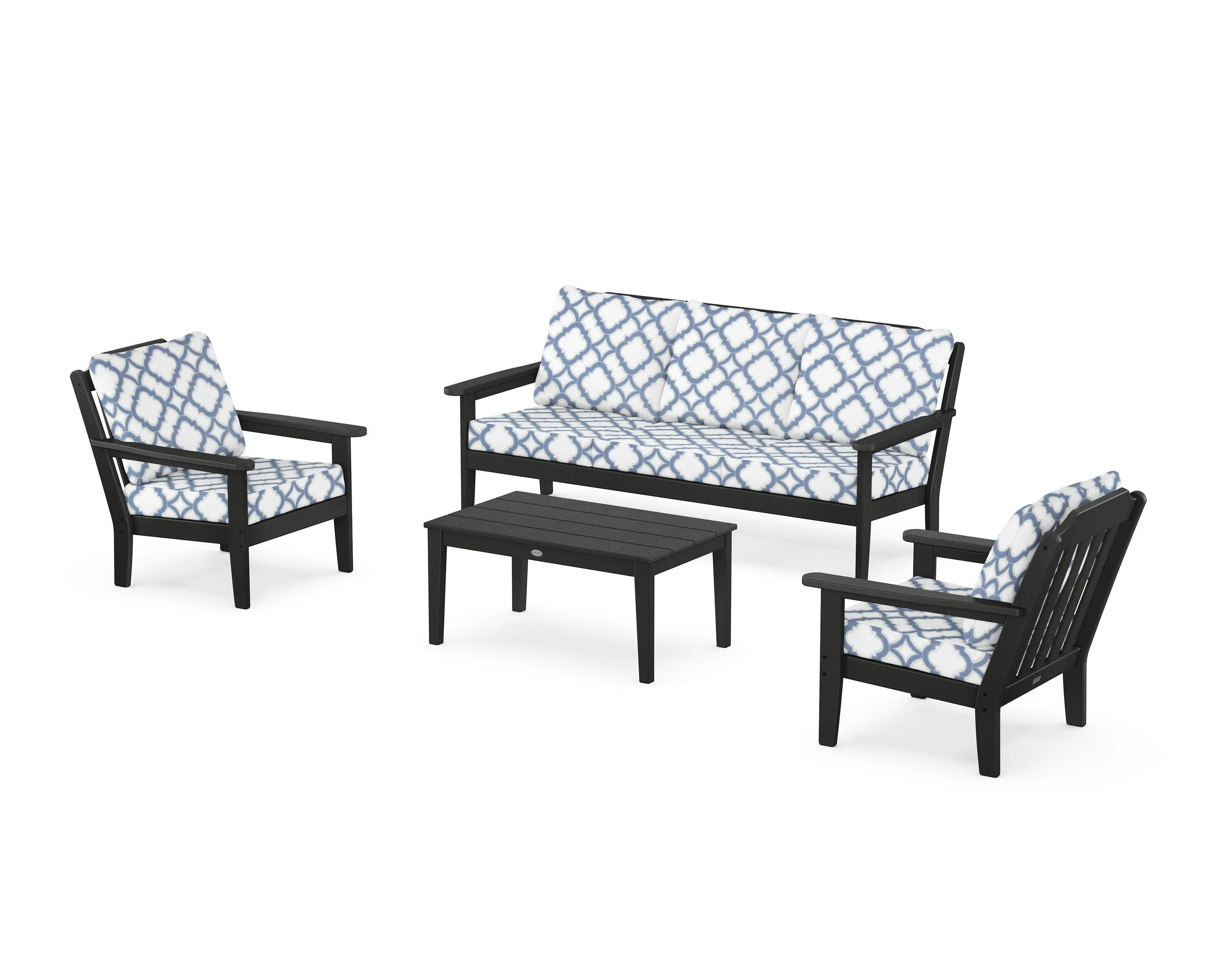 Cottage 4-Piece Deep Seating Set with Sofa - Image 199