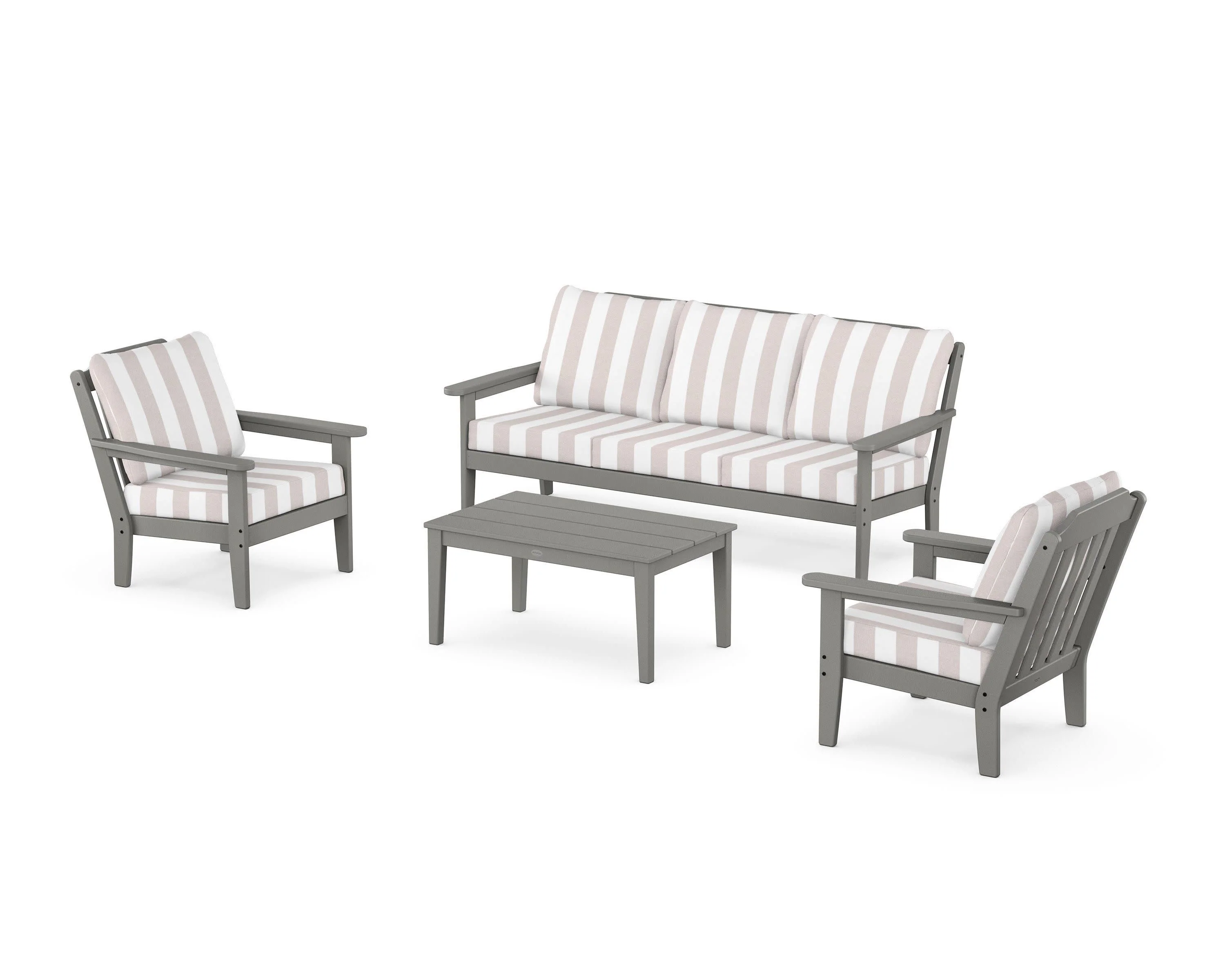 Cottage 4-Piece Deep Seating Set with Sofa - Image 203