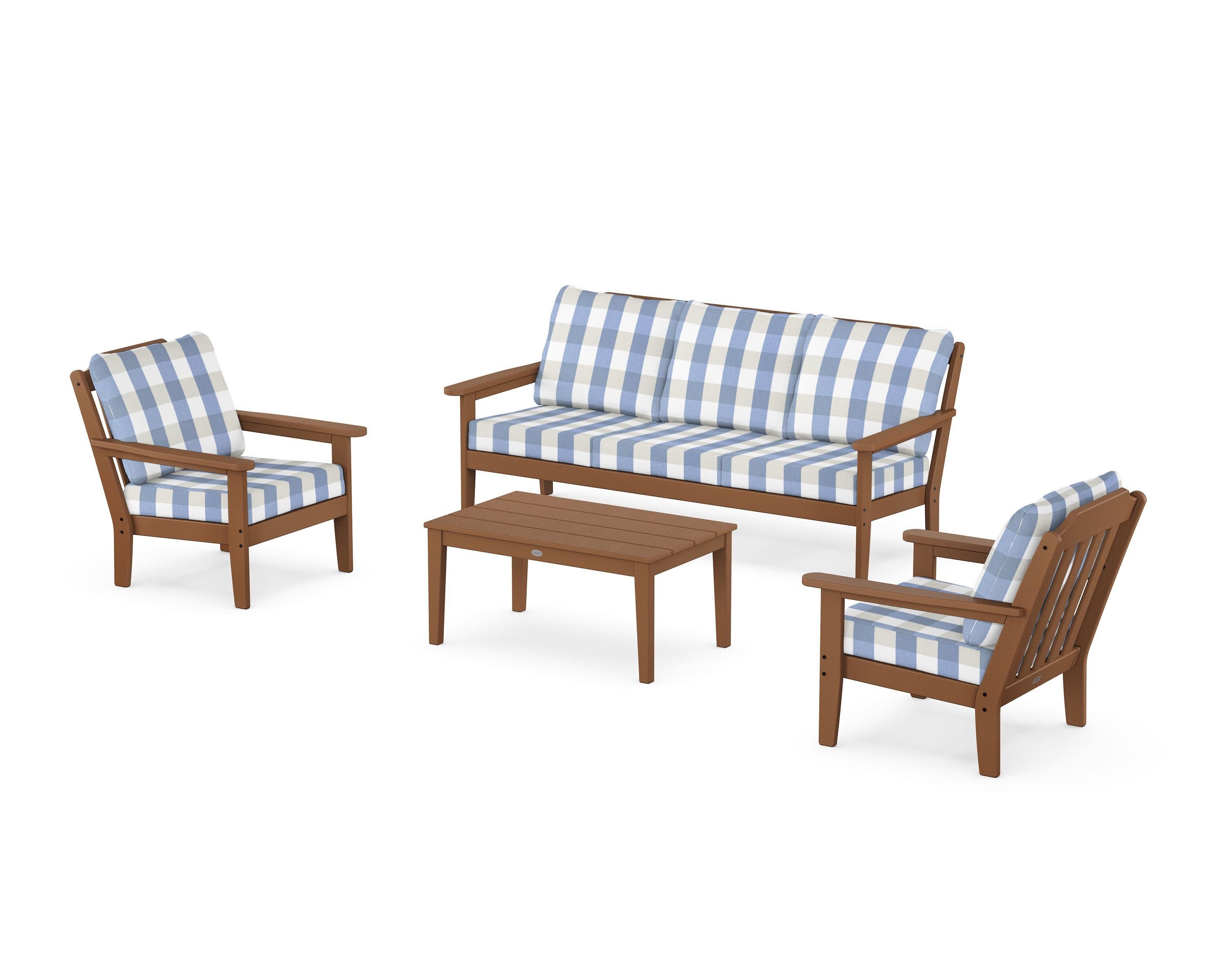 Cottage 4-Piece Deep Seating Set with Sofa - Image 208