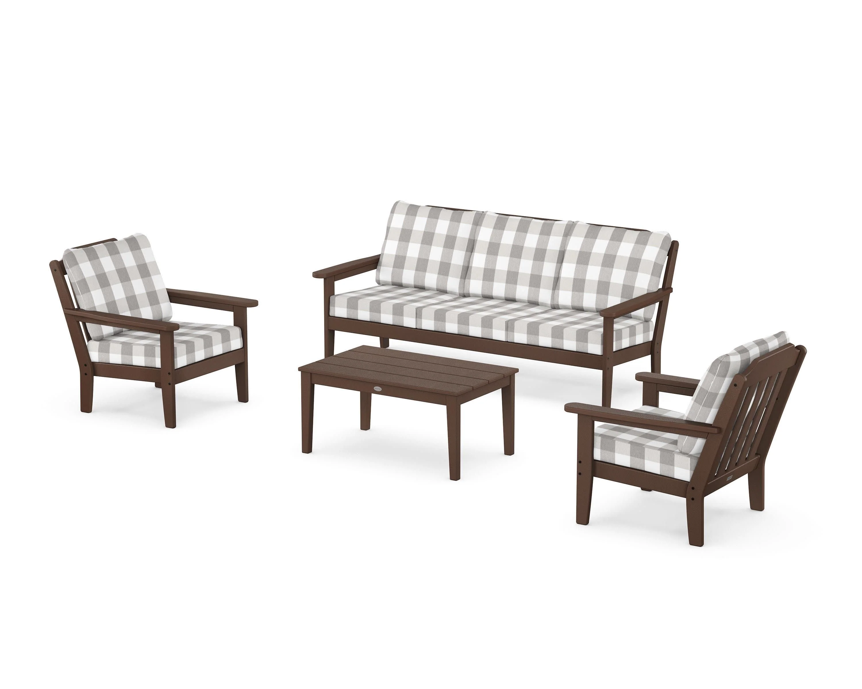 Cottage 4-Piece Deep Seating Set with Sofa - Image 24
