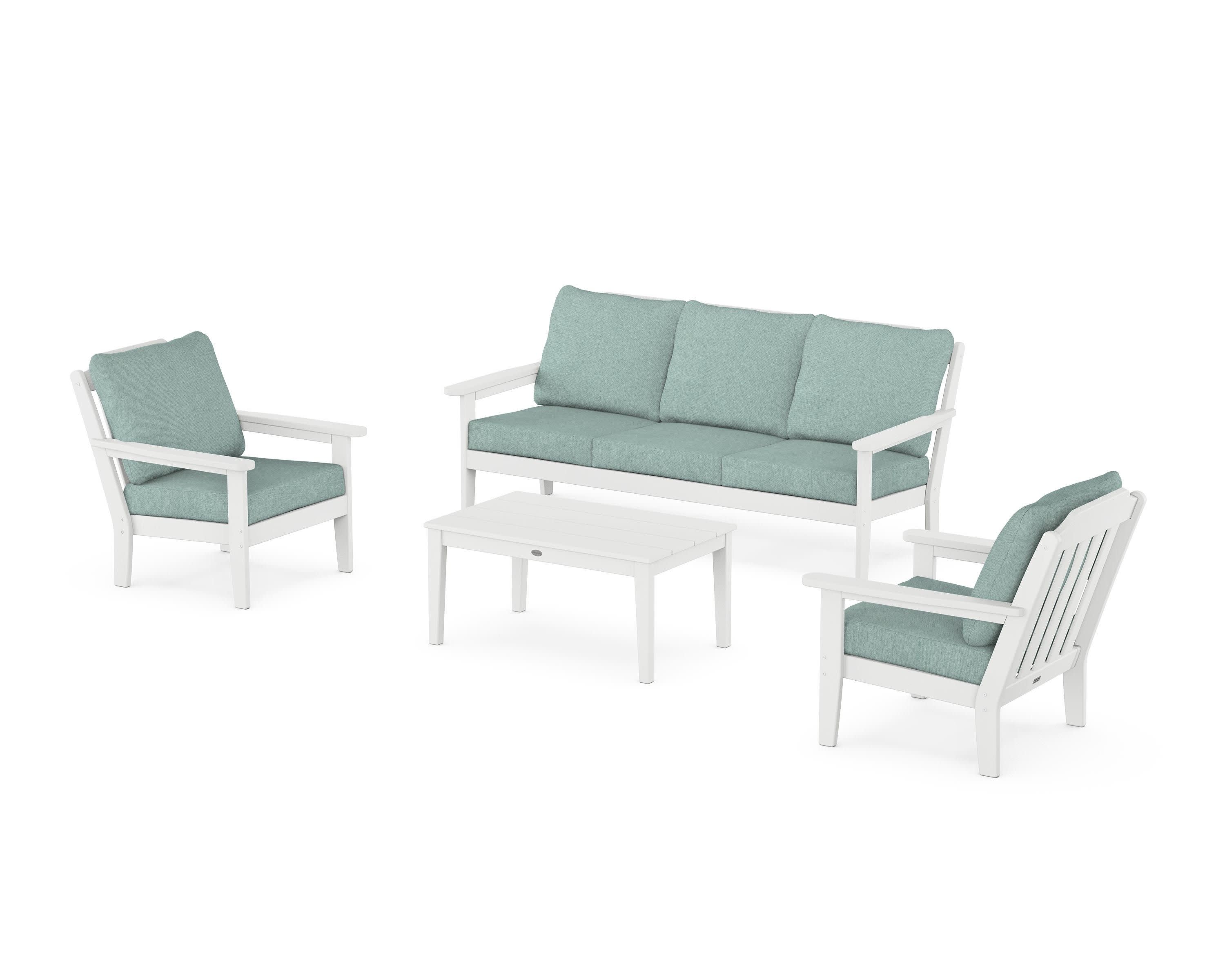 Cottage 4-Piece Deep Seating Set with Sofa - Image 27