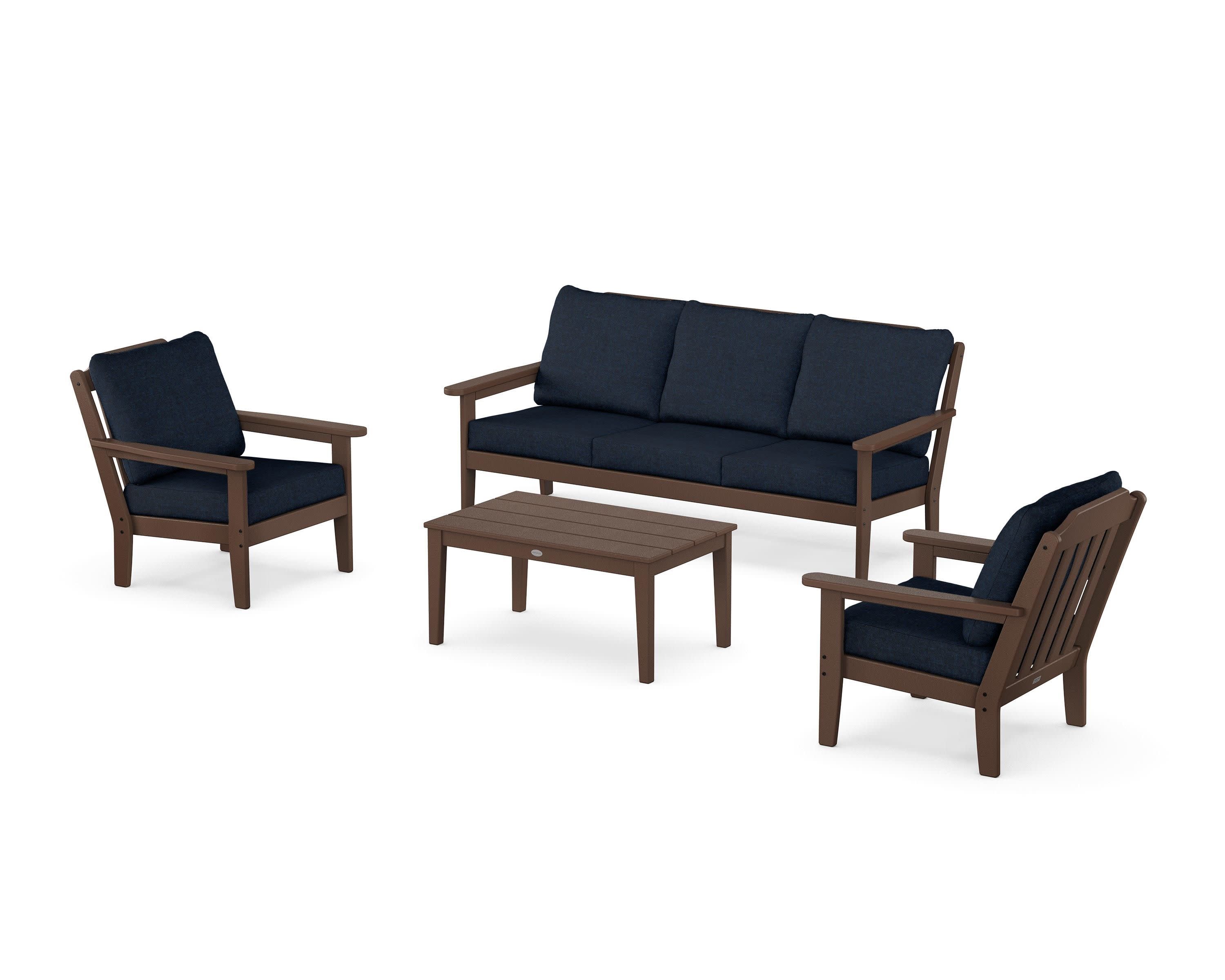 Cottage 4-Piece Deep Seating Set with Sofa - Image 34