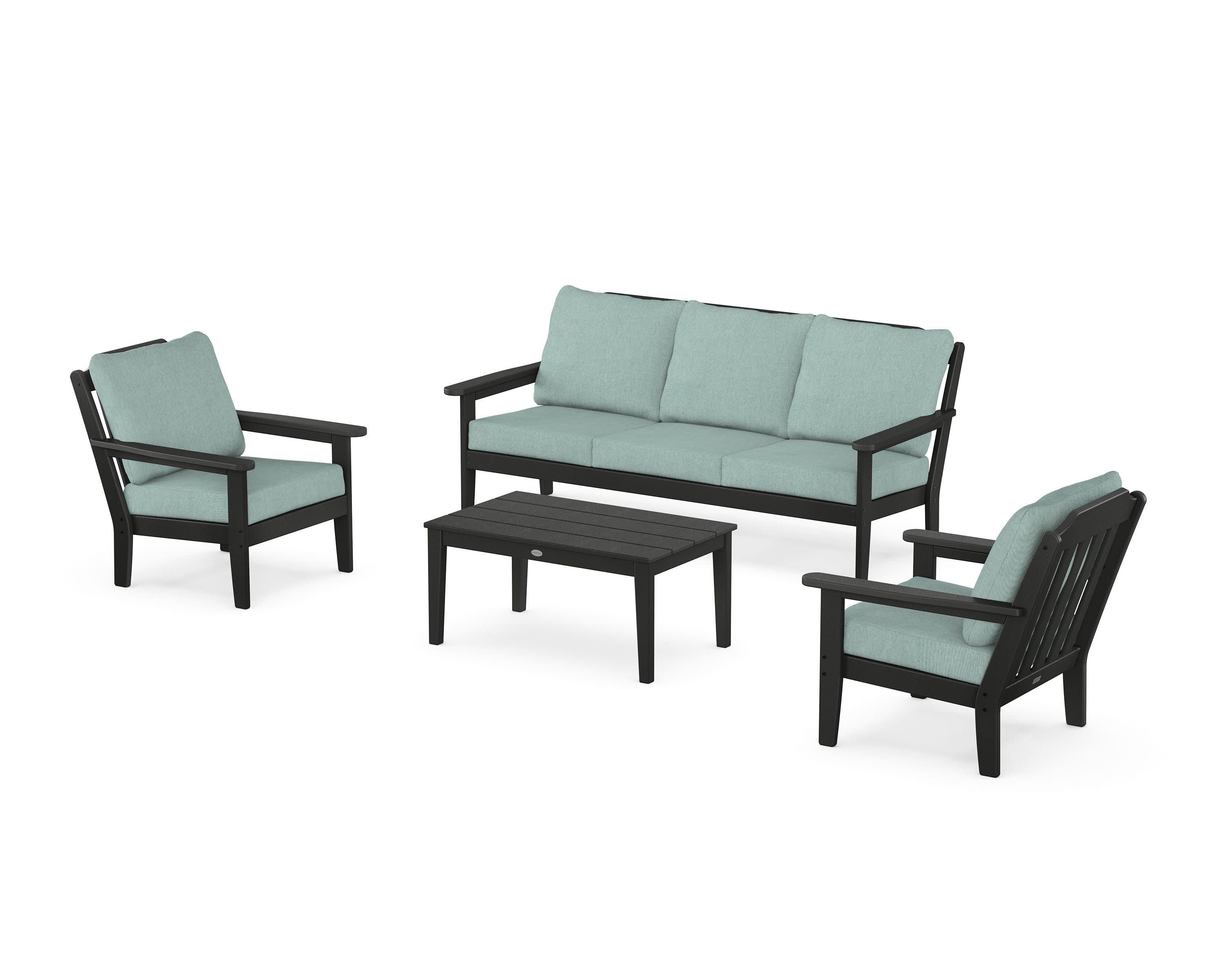 Cottage 4-Piece Deep Seating Set with Sofa - Image 43