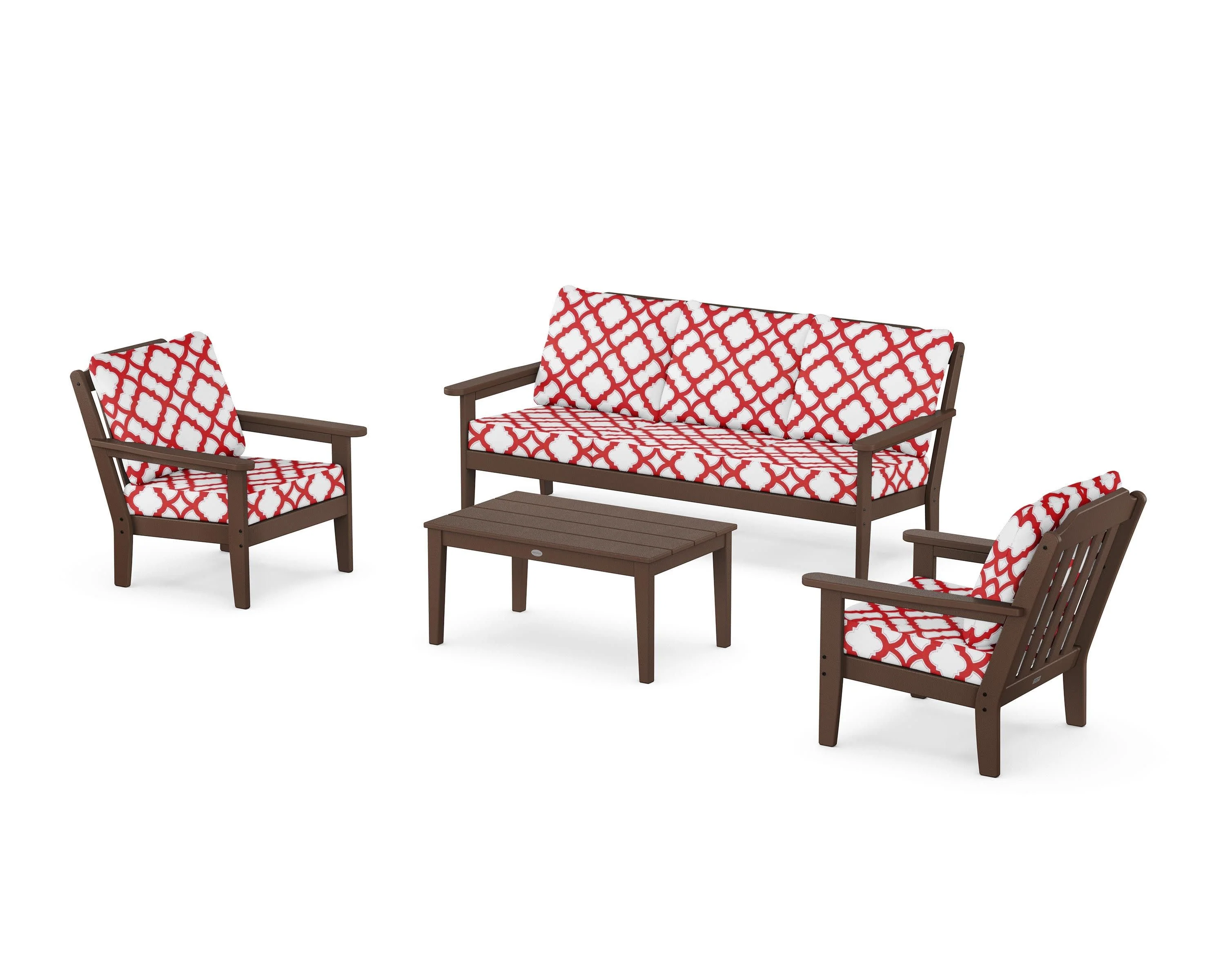 Cottage 4-Piece Deep Seating Set with Sofa - Image 47