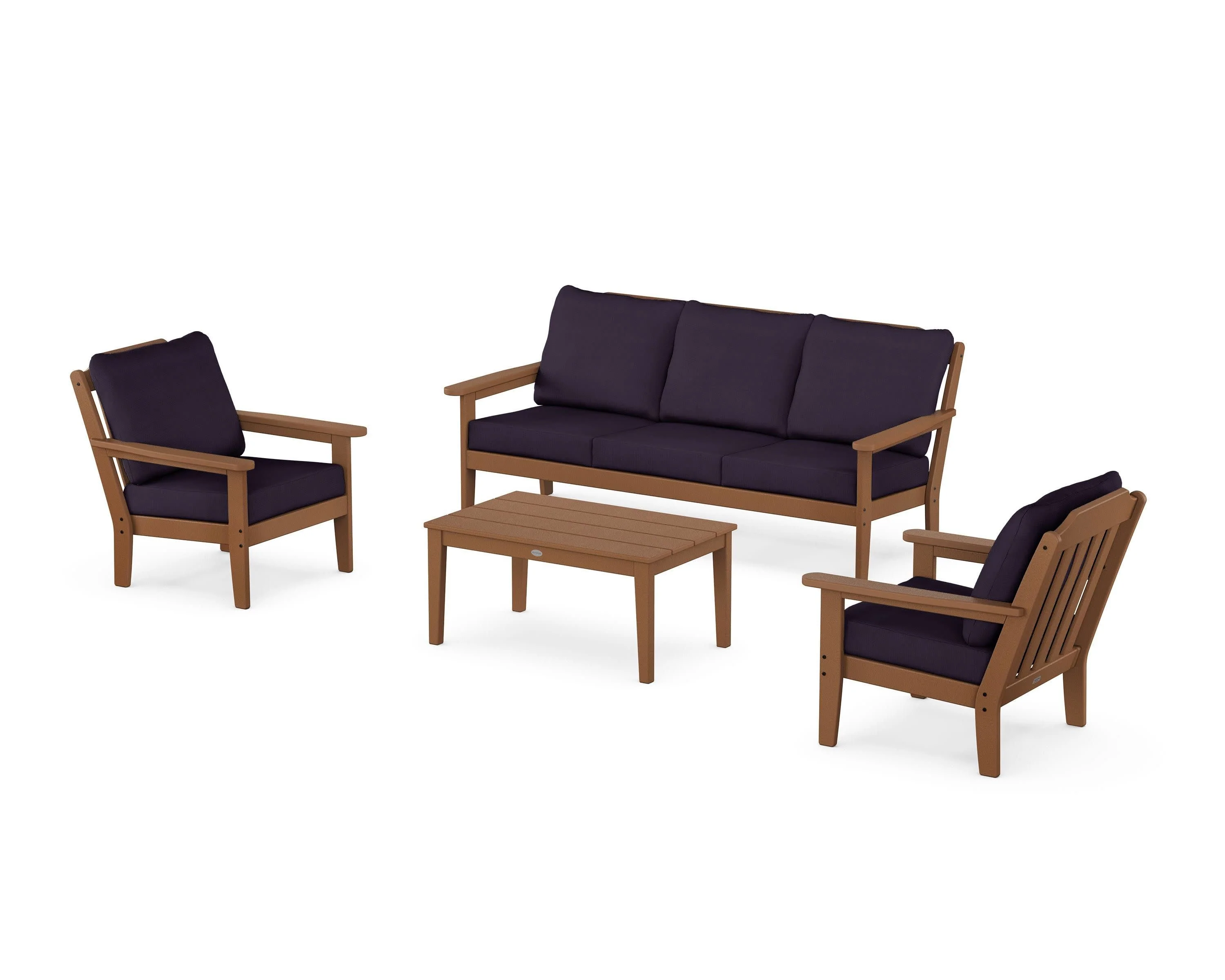 Cottage 4-Piece Deep Seating Set with Sofa - Image 48