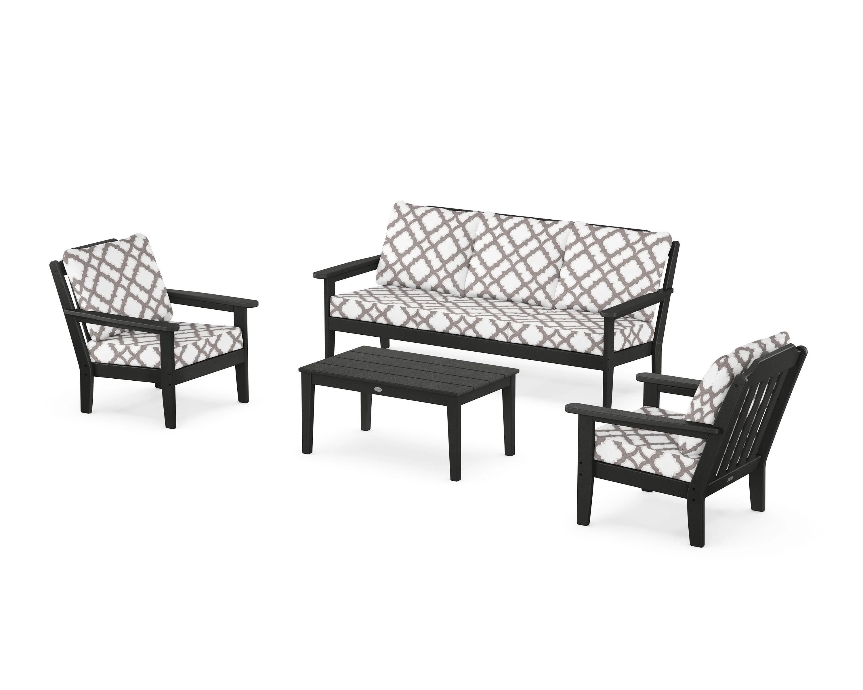 Cottage 4-Piece Deep Seating Set with Sofa - Image 57