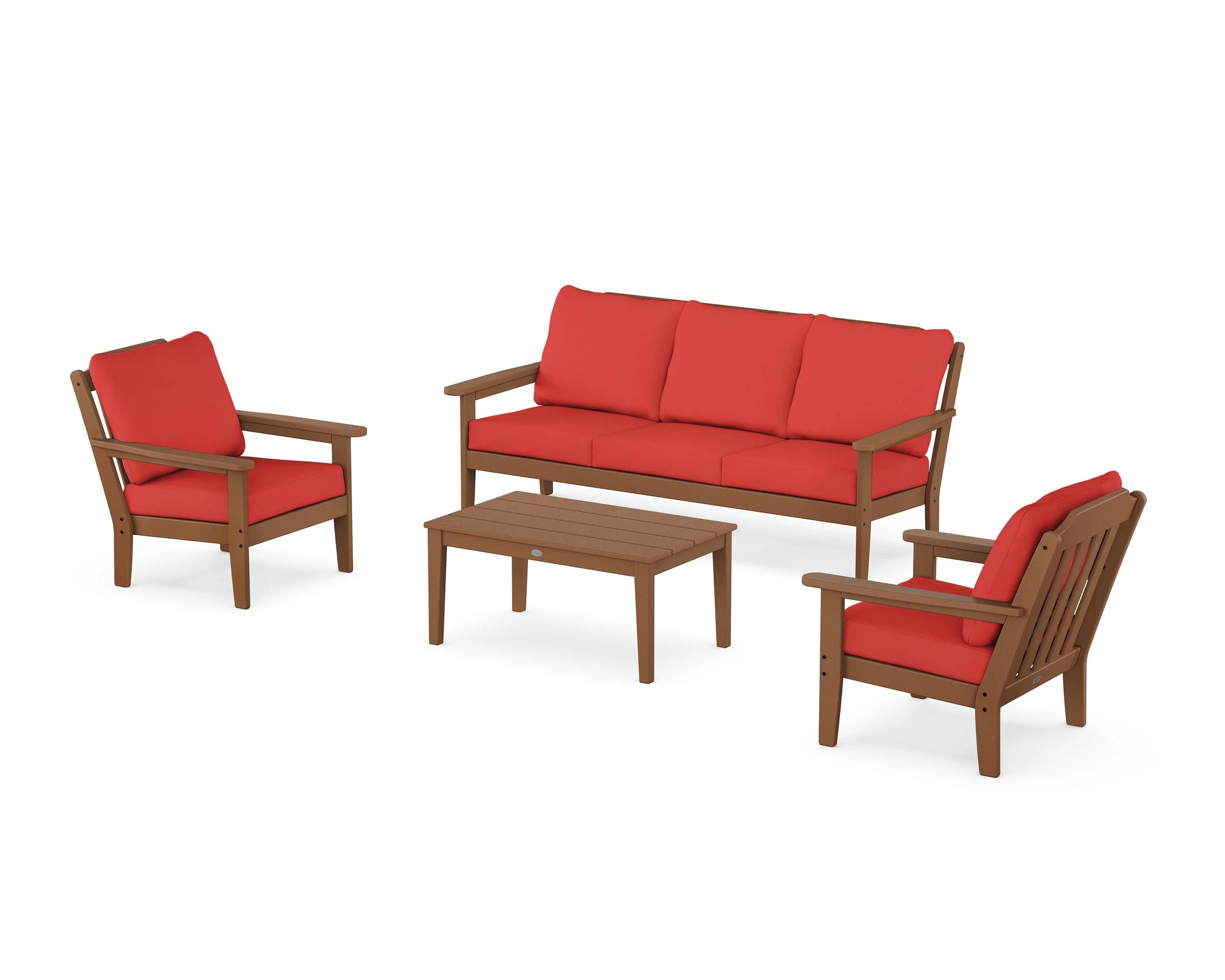 Cottage 4-Piece Deep Seating Set with Sofa - Image 65