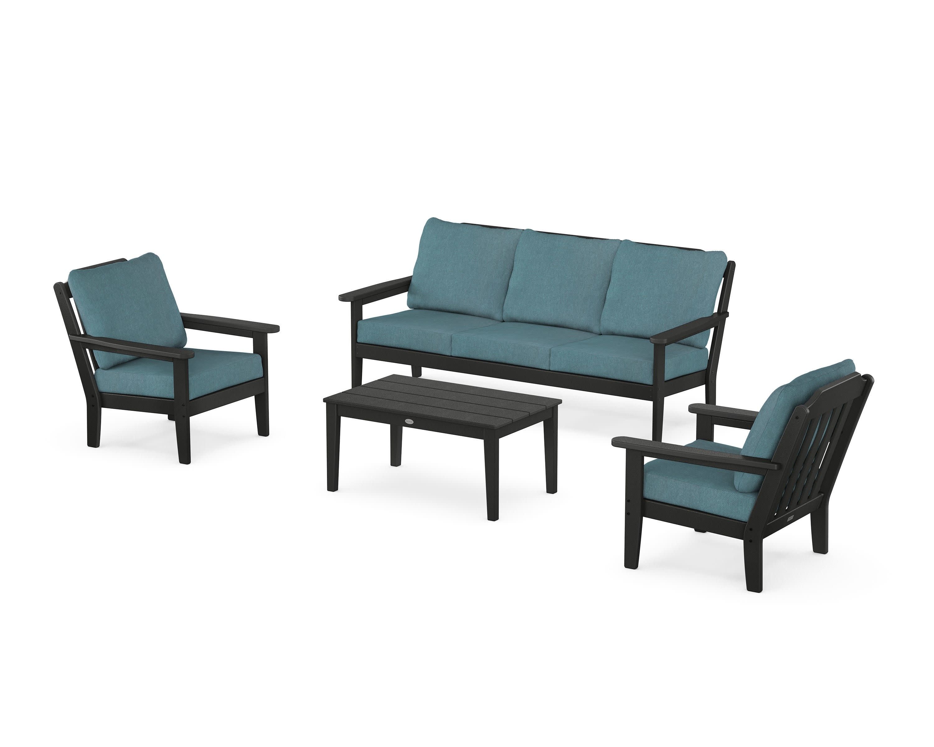 Cottage 4-Piece Deep Seating Set with Sofa - Image 67