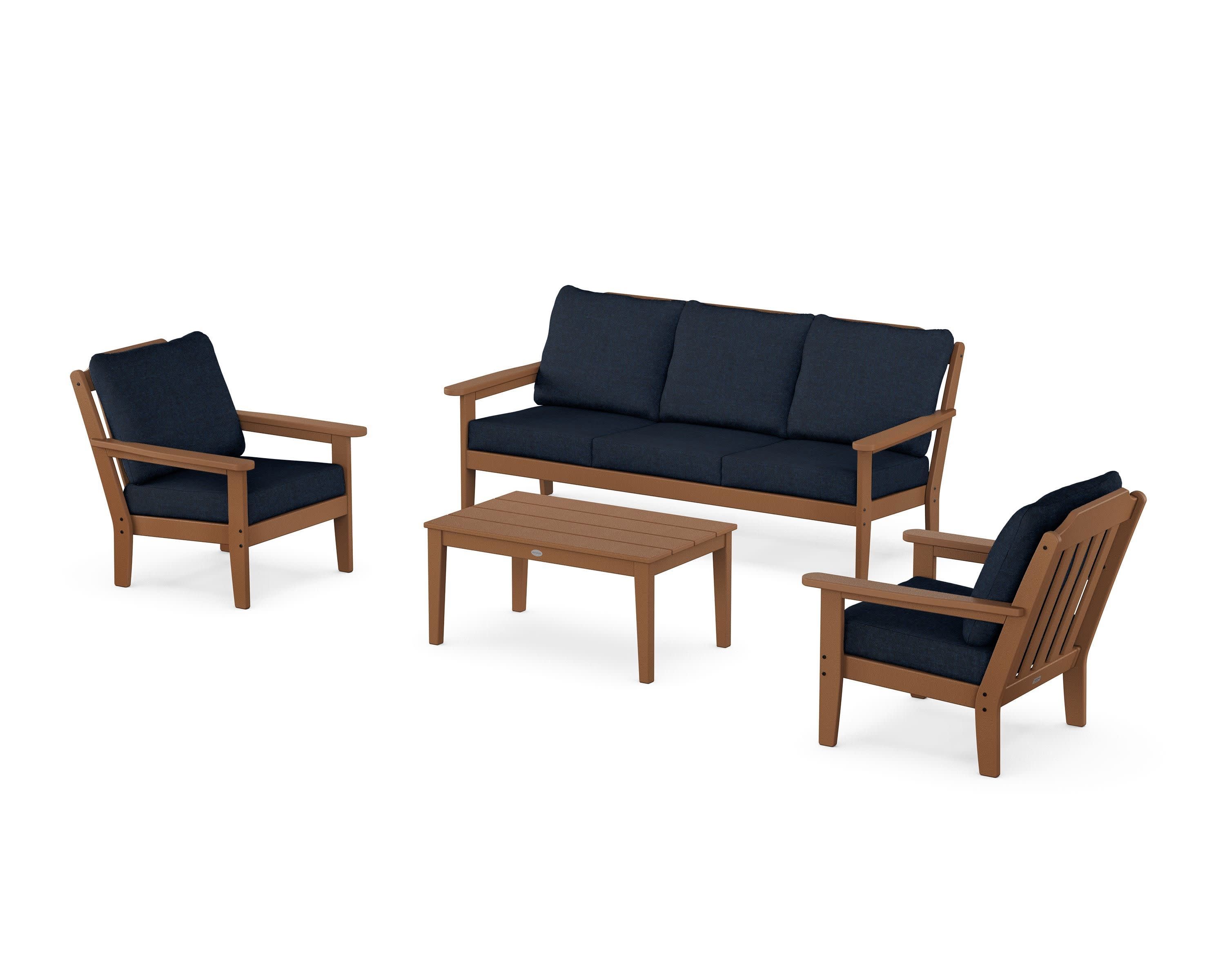 Cottage 4-Piece Deep Seating Set with Sofa - Image 72