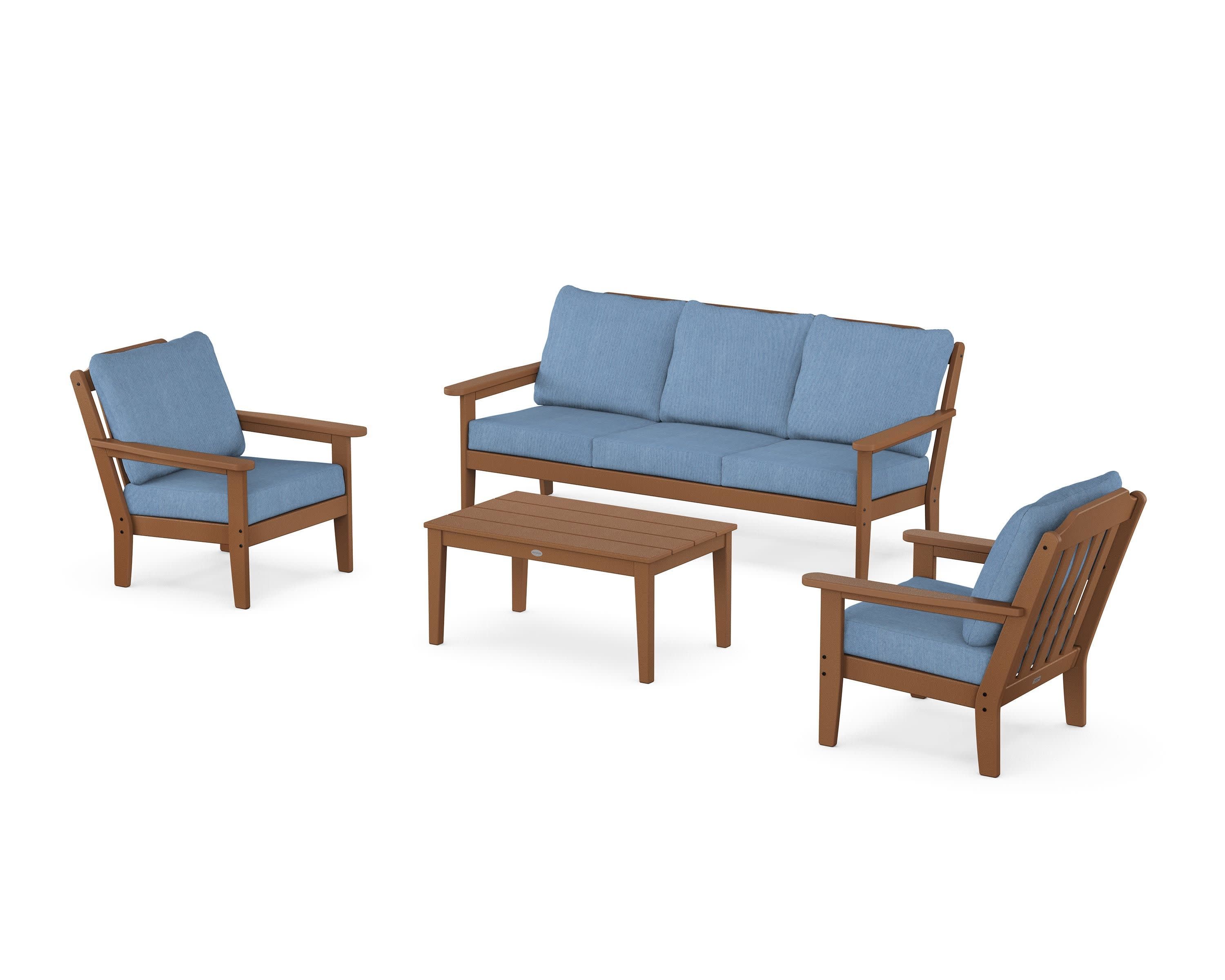Cottage 4-Piece Deep Seating Set with Sofa - Image 88