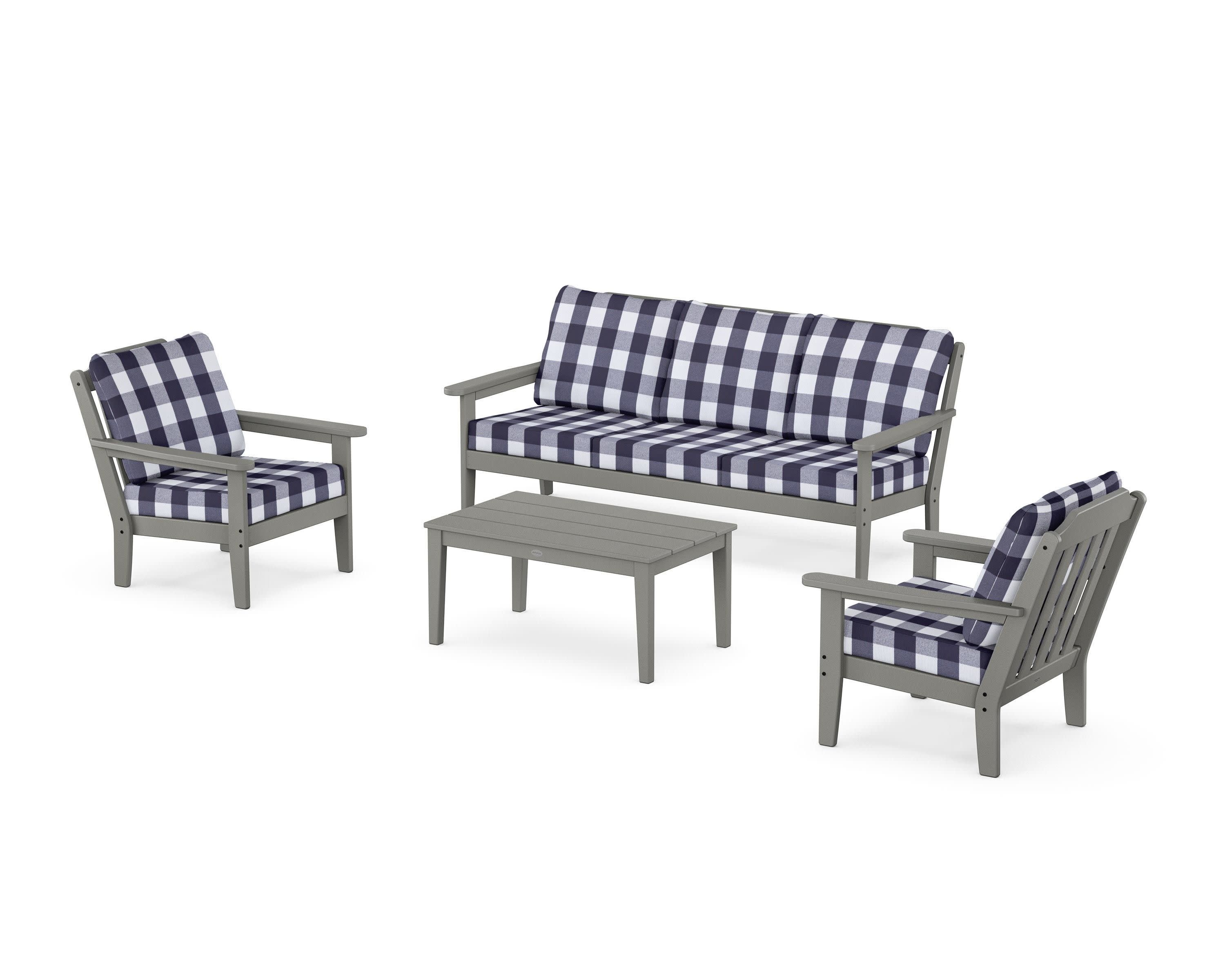 Cottage 4-Piece Deep Seating Set with Sofa - Image 96