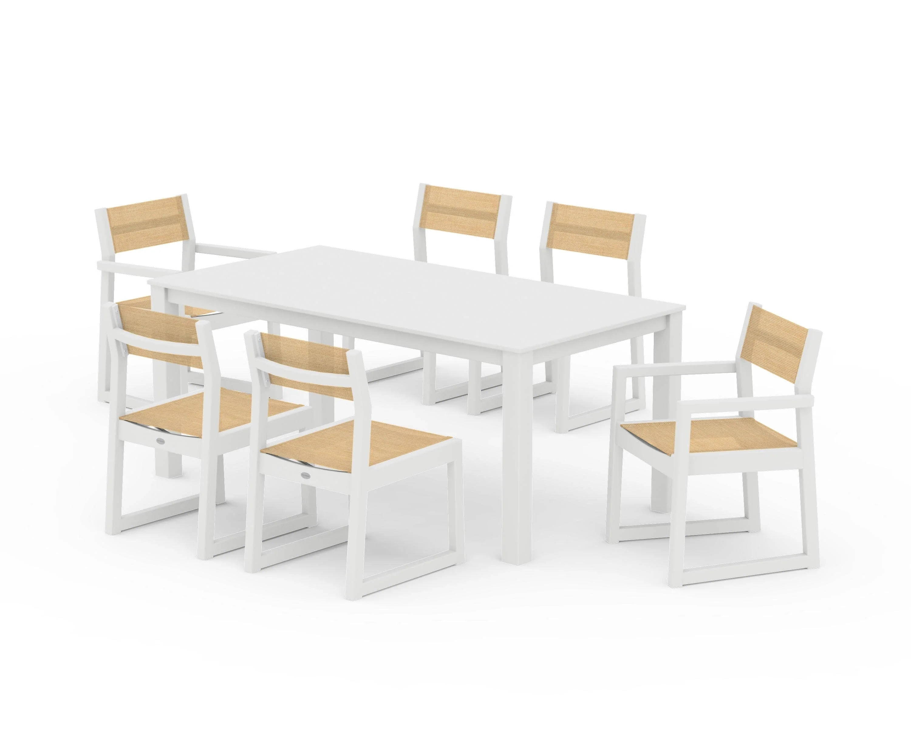 EDGE Sling 7-Piece Parsons Dining Set - Image 10