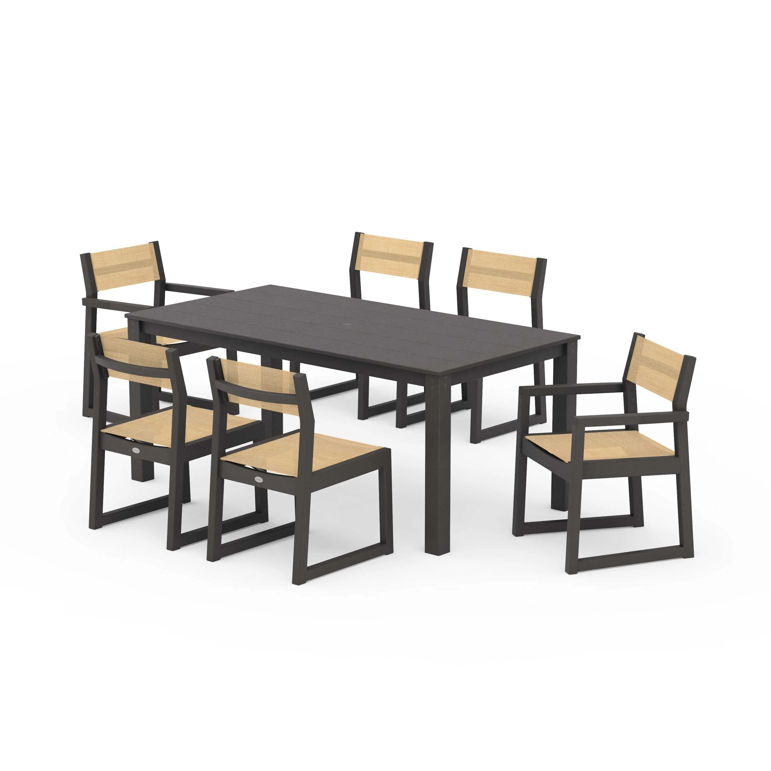 EDGE Sling 7-Piece Parsons Dining Set - Image 105