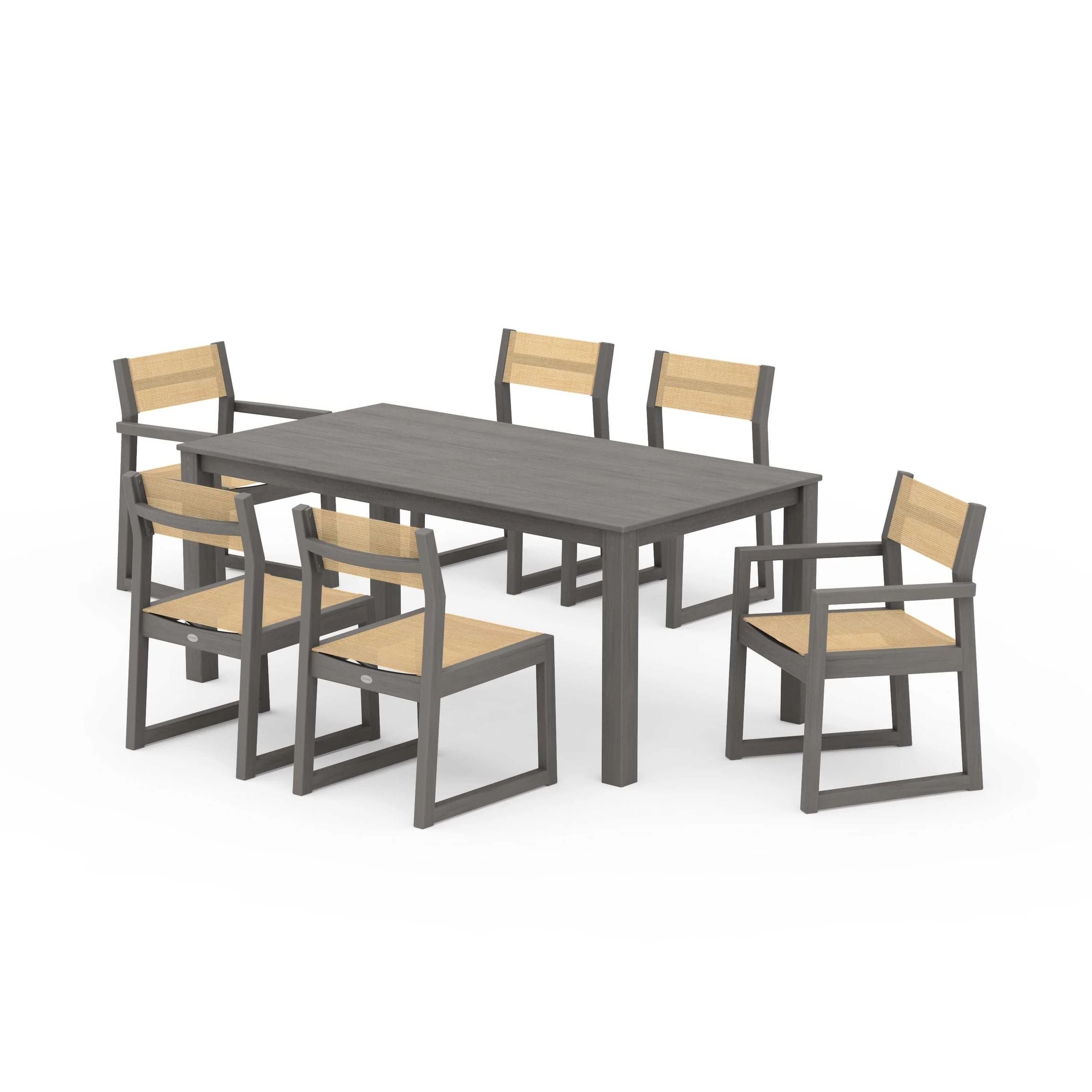 EDGE Sling 7-Piece Parsons Dining Set - Image 107