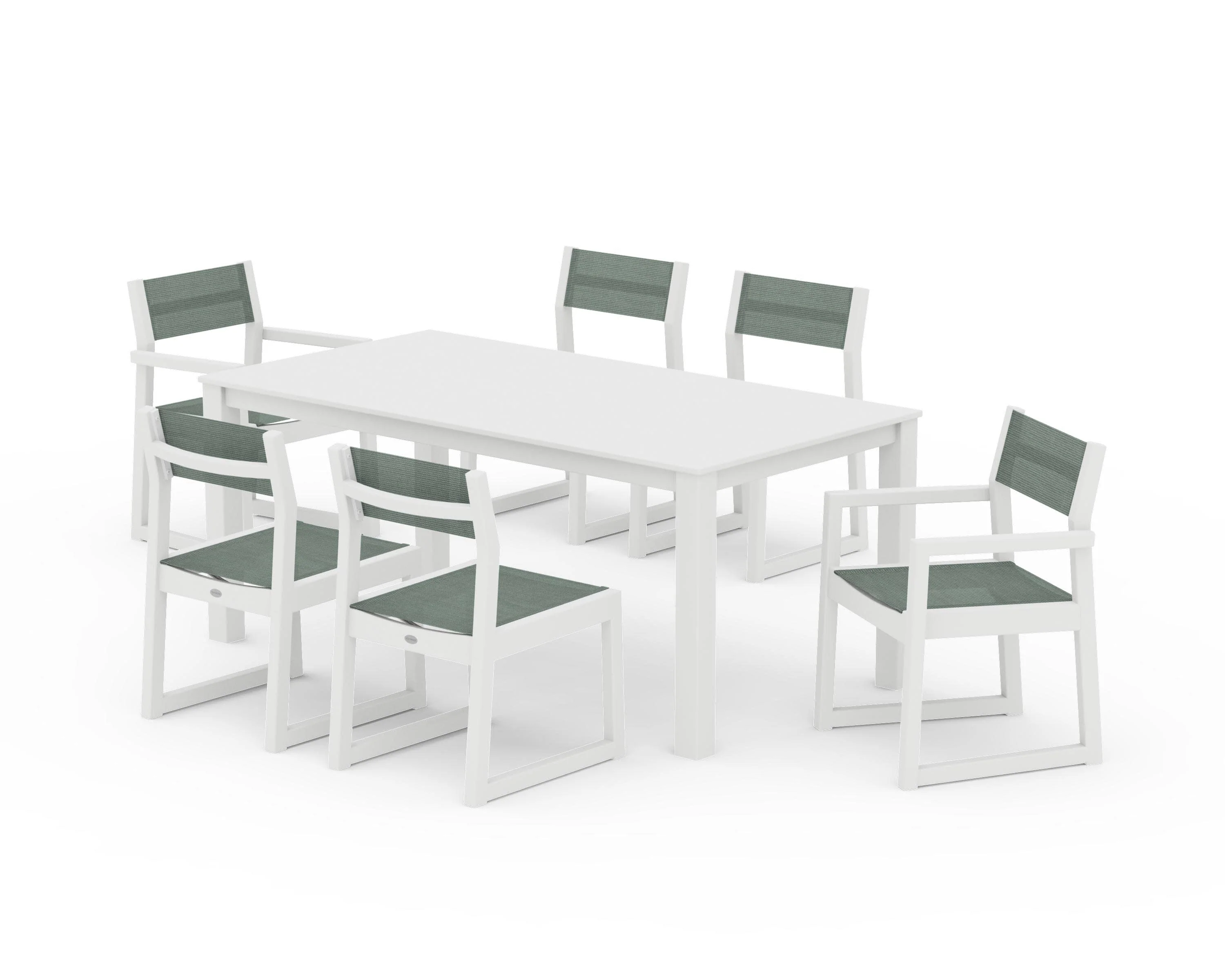 EDGE Sling 7-Piece Parsons Dining Set - Image 11