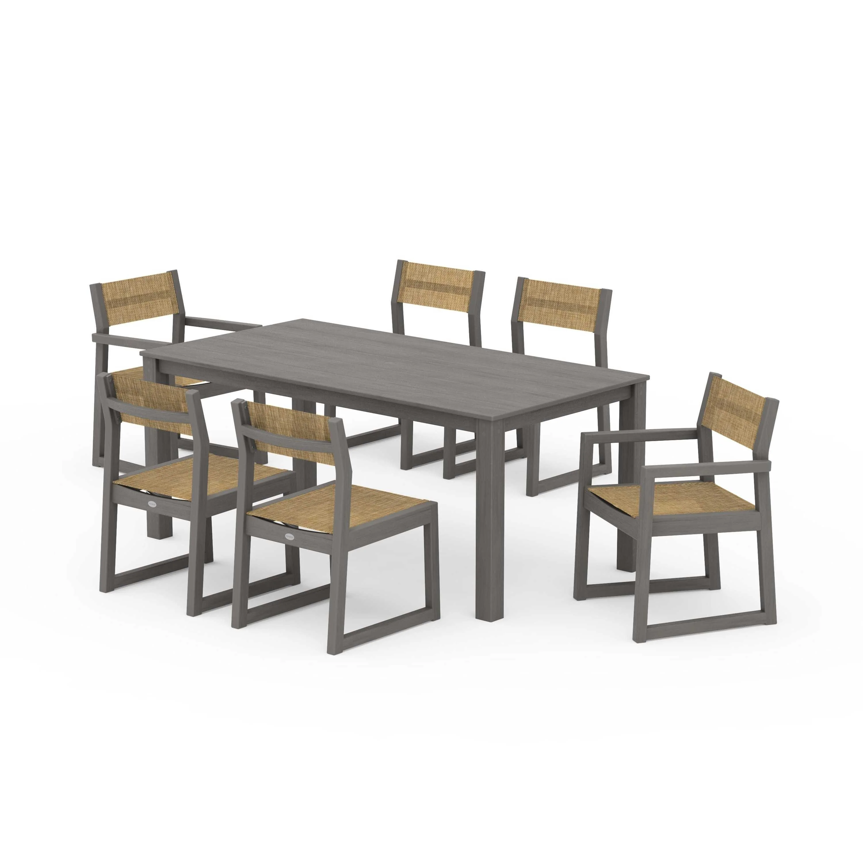 EDGE Sling 7-Piece Parsons Dining Set - Image 110