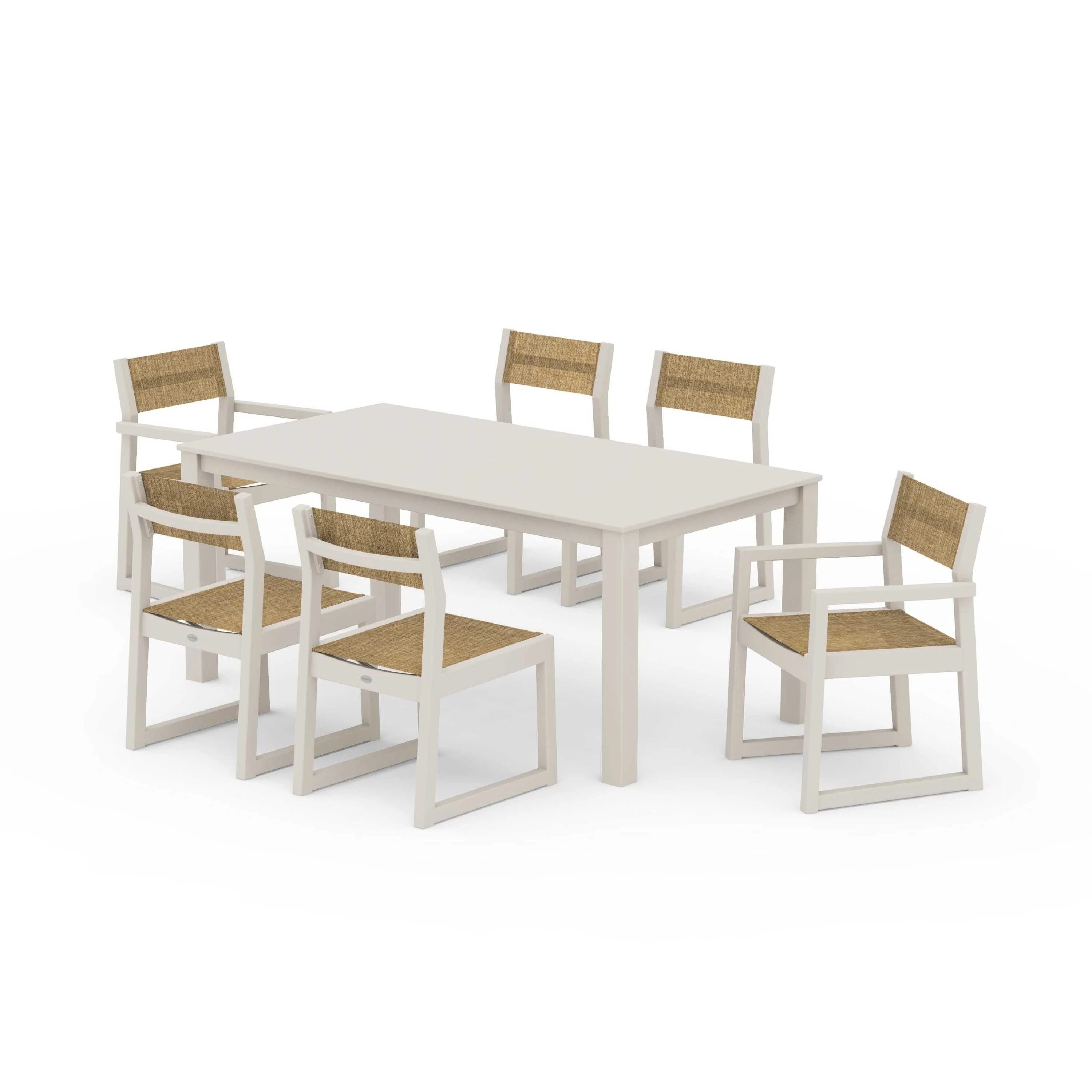 EDGE Sling 7-Piece Parsons Dining Set - Image 111
