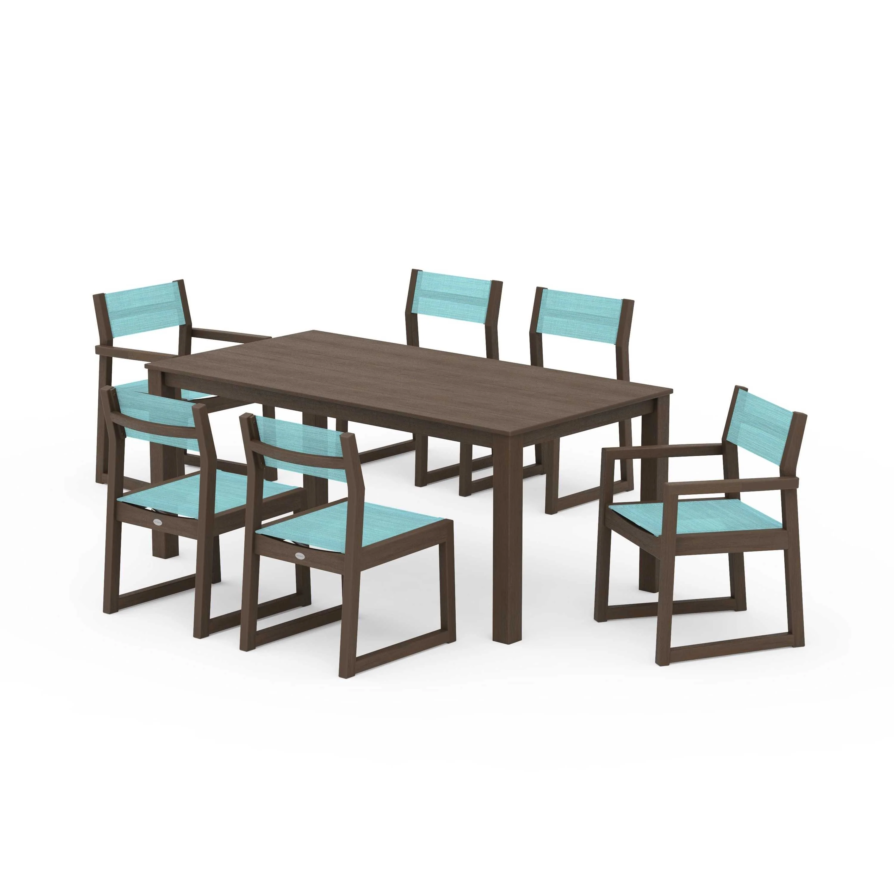 EDGE Sling 7-Piece Parsons Dining Set - Image 112
