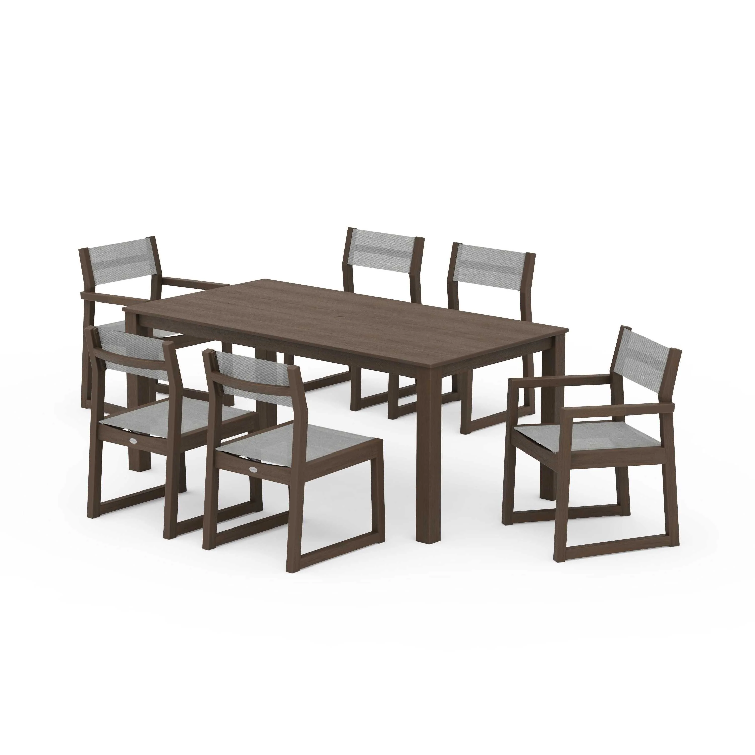 EDGE Sling 7-Piece Parsons Dining Set - Image 113