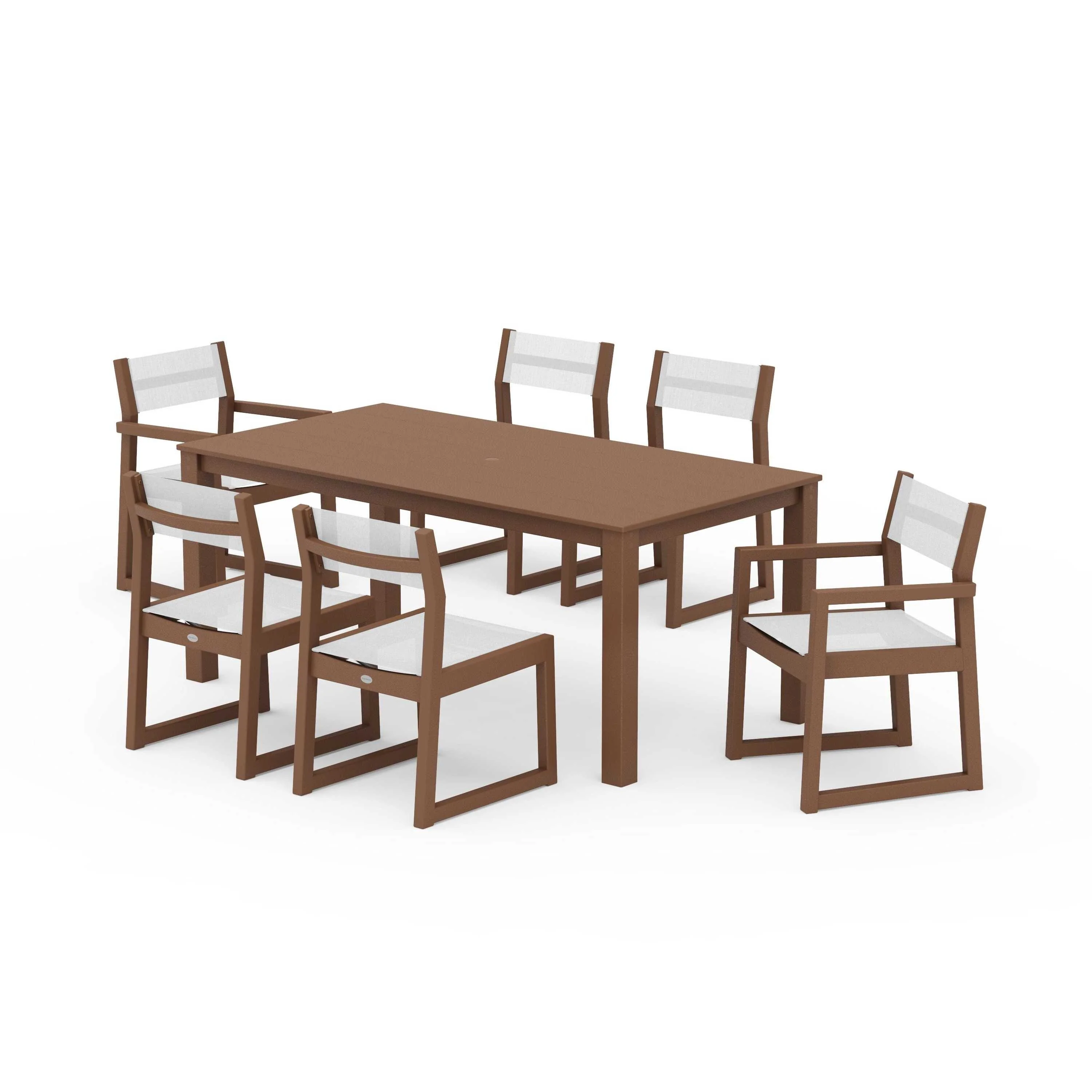 EDGE Sling 7-Piece Parsons Dining Set - Image 115