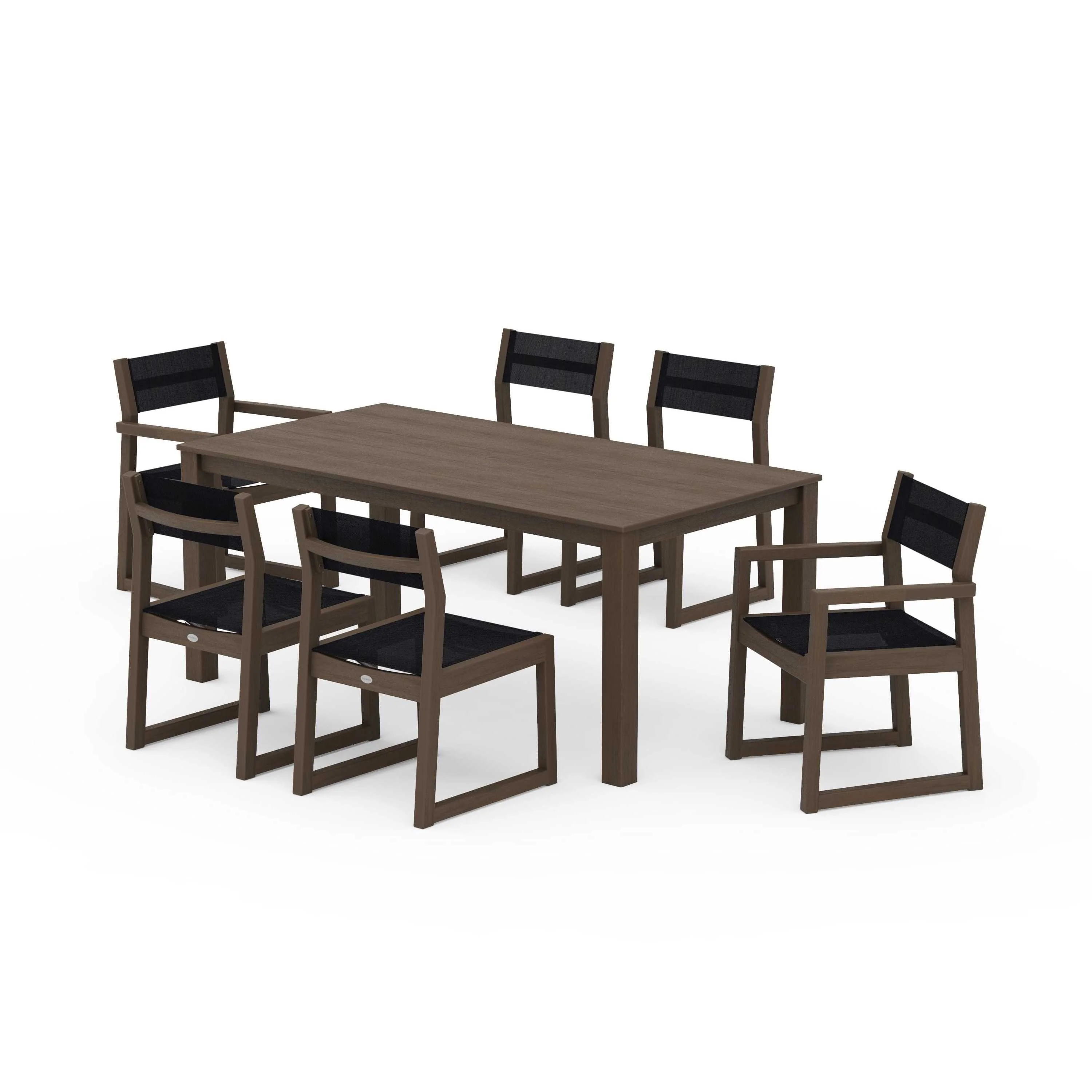 EDGE Sling 7-Piece Parsons Dining Set - Image 122
