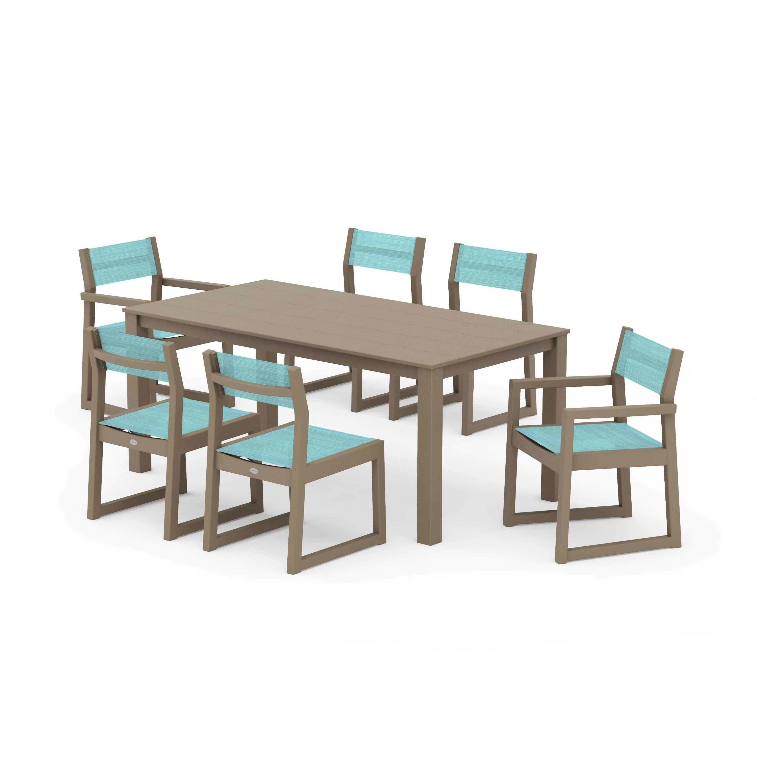 EDGE Sling 7-Piece Parsons Dining Set - Image 127