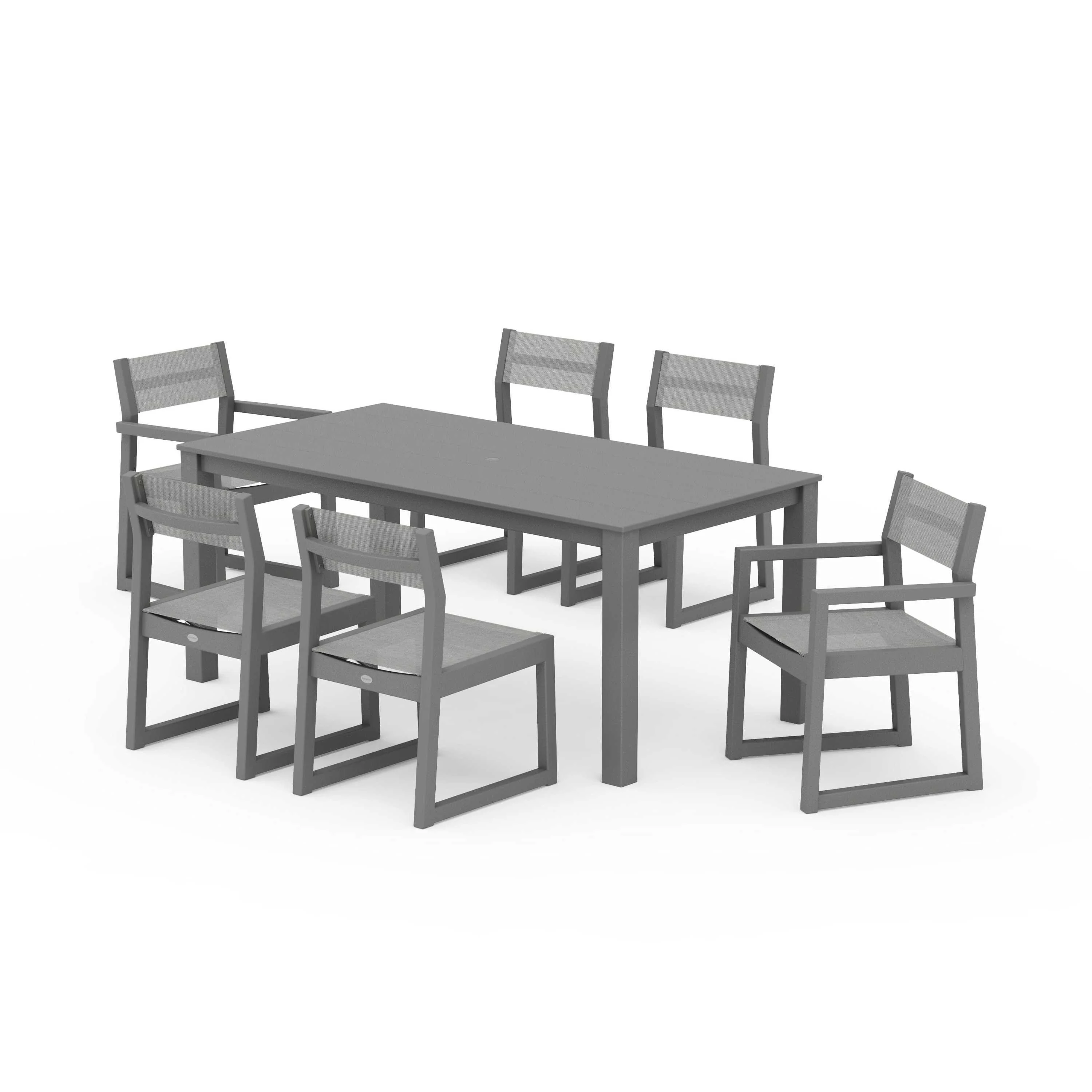 EDGE Sling 7-Piece Parsons Dining Set - Image 128